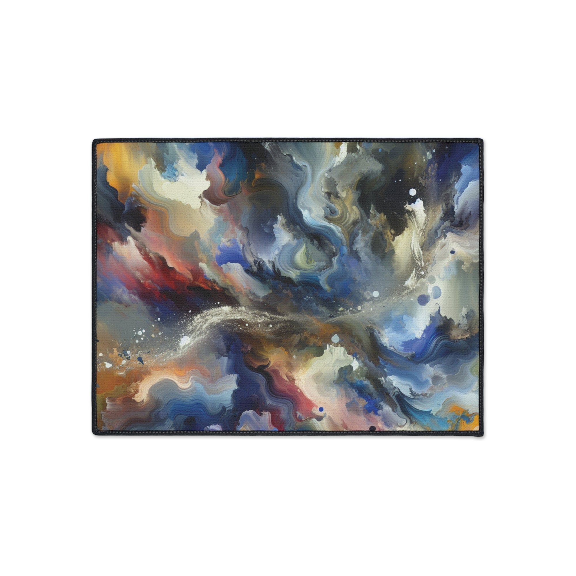 Abstract Art Heavy Duty Floor Mat - Stylish Non-Slip Area Rug for Home Decor