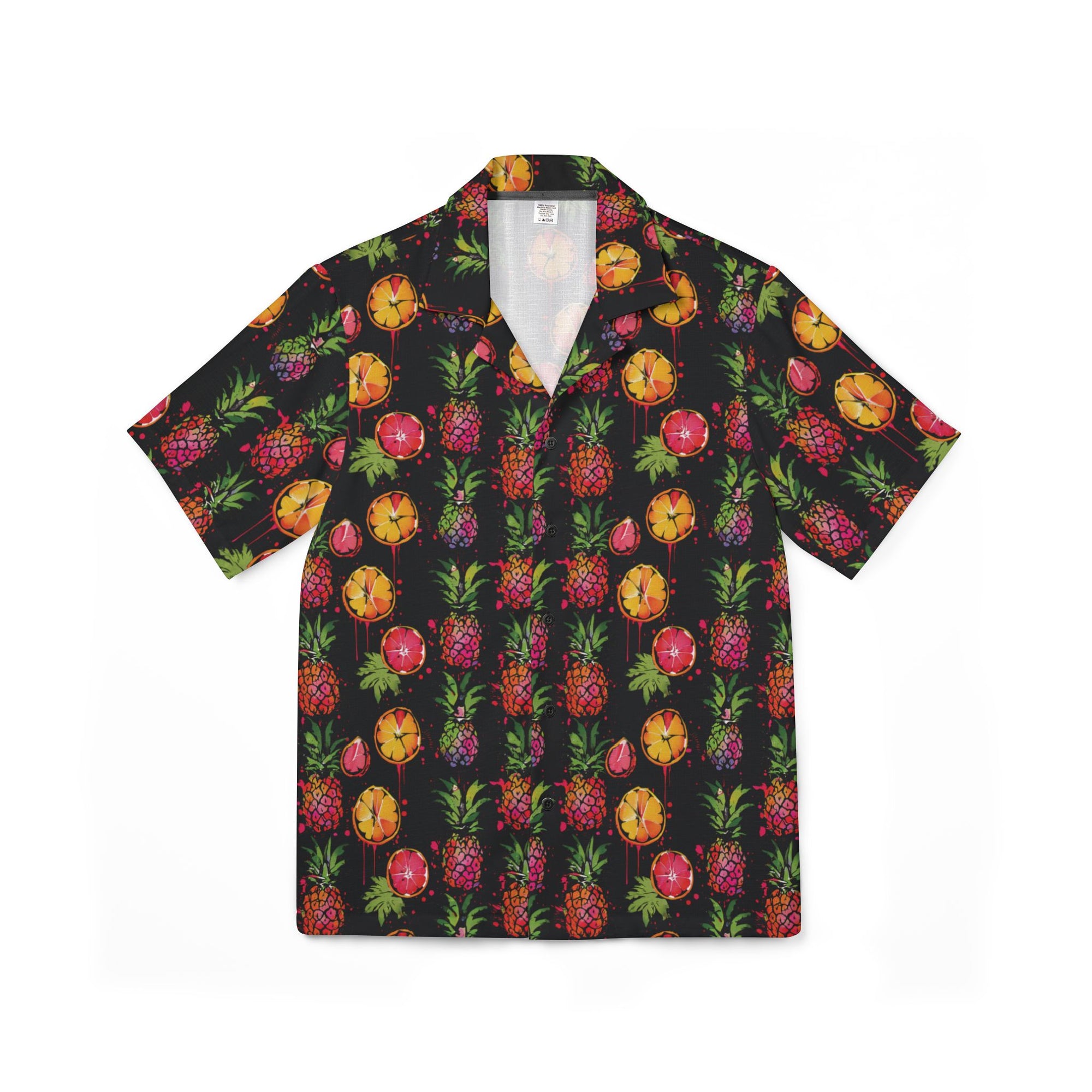 Men's Hawaiian Camp Shirt (AOP) (Fruits)