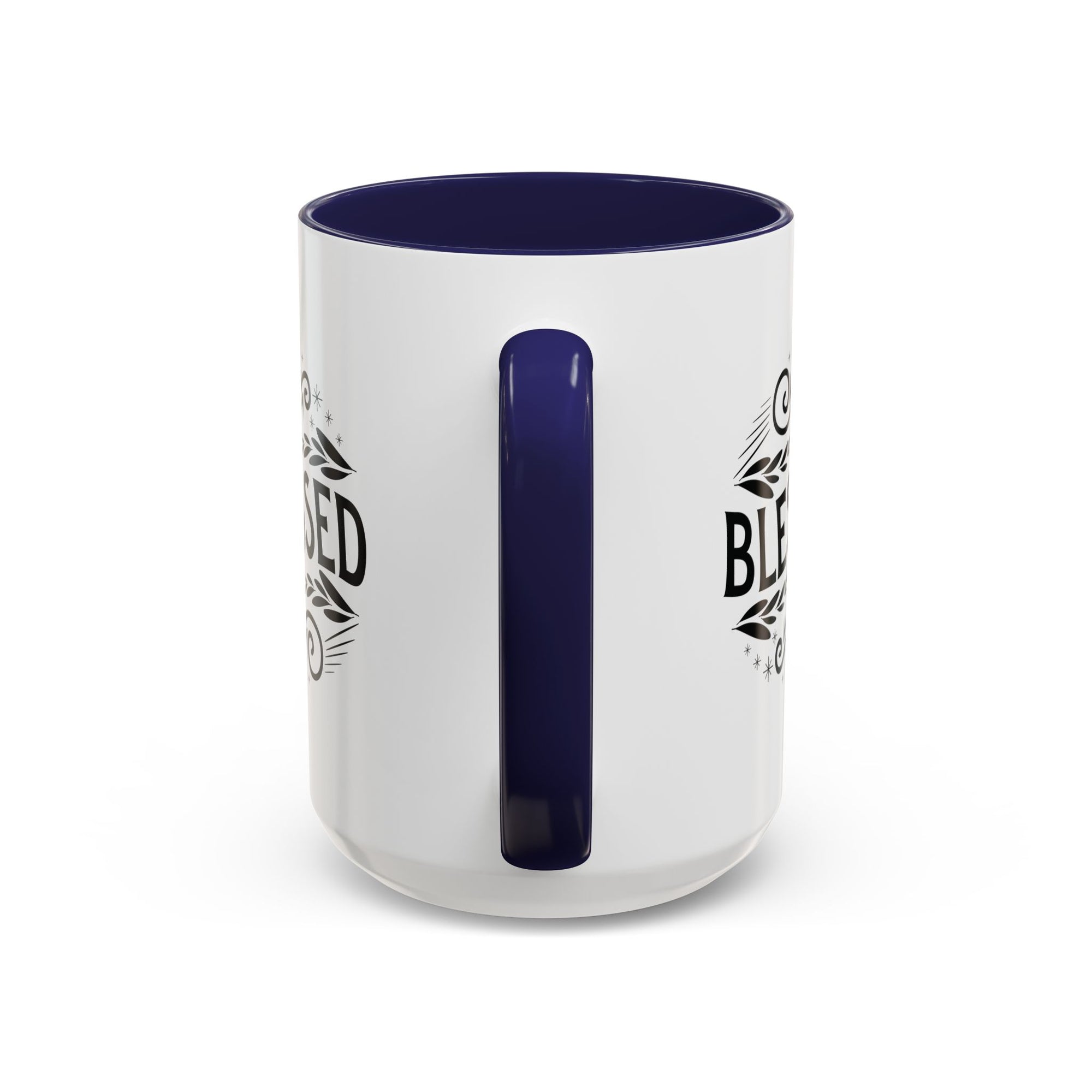 Blessed Accent Coffee Mug - Inspirational Design