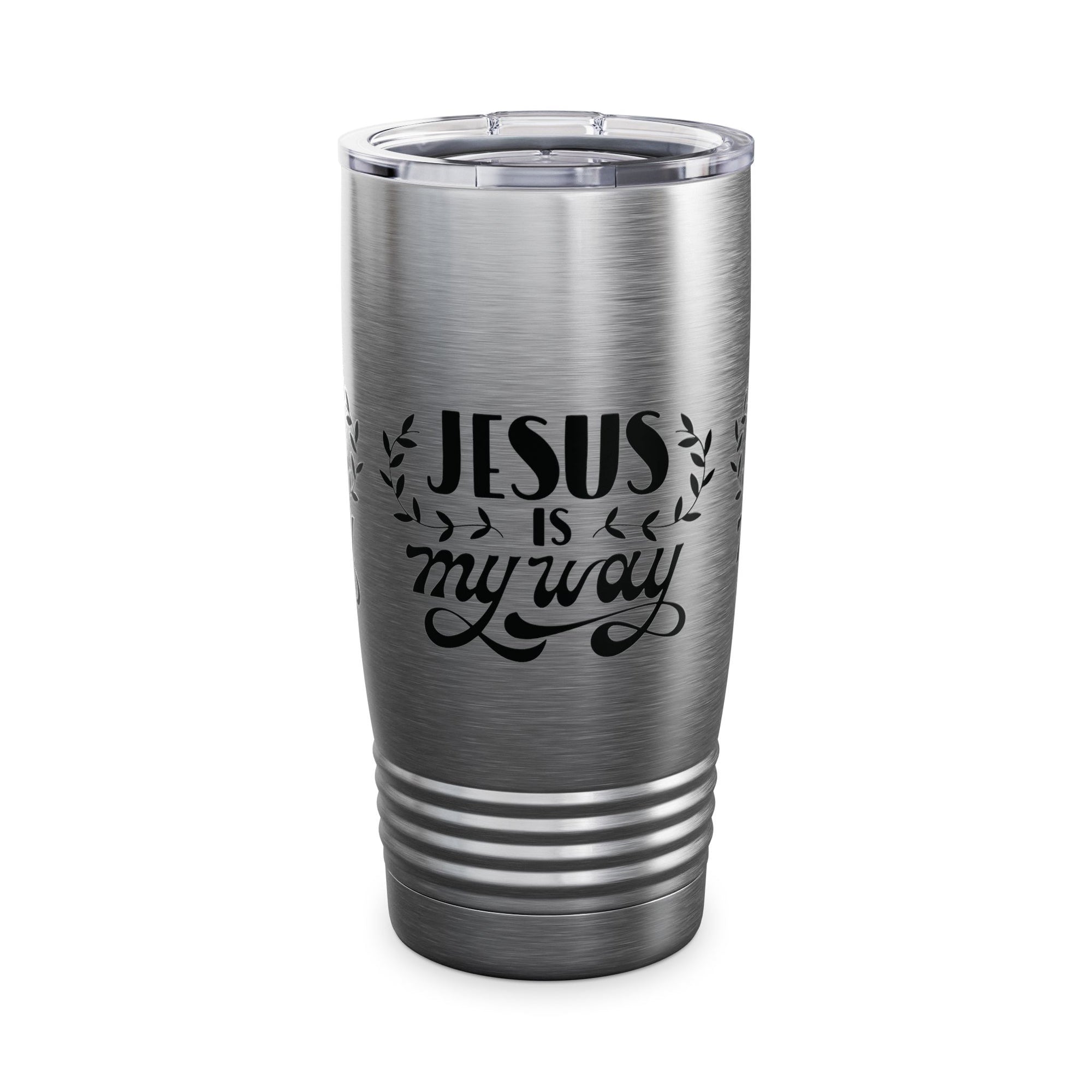 Jesus is My Way Ringneck Tumbler - 20oz Inspirational Travel Mug