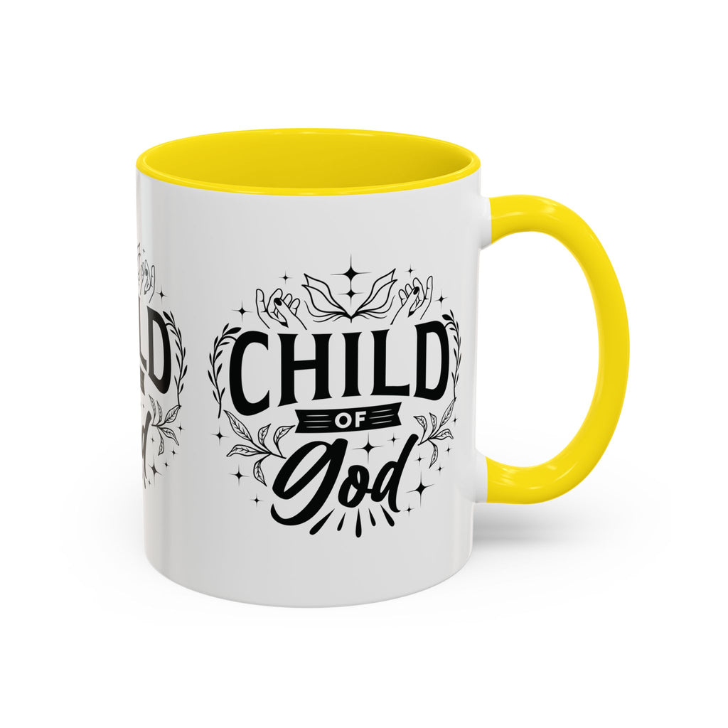 Child of God Accent Coffee Mug - Inspirational Design