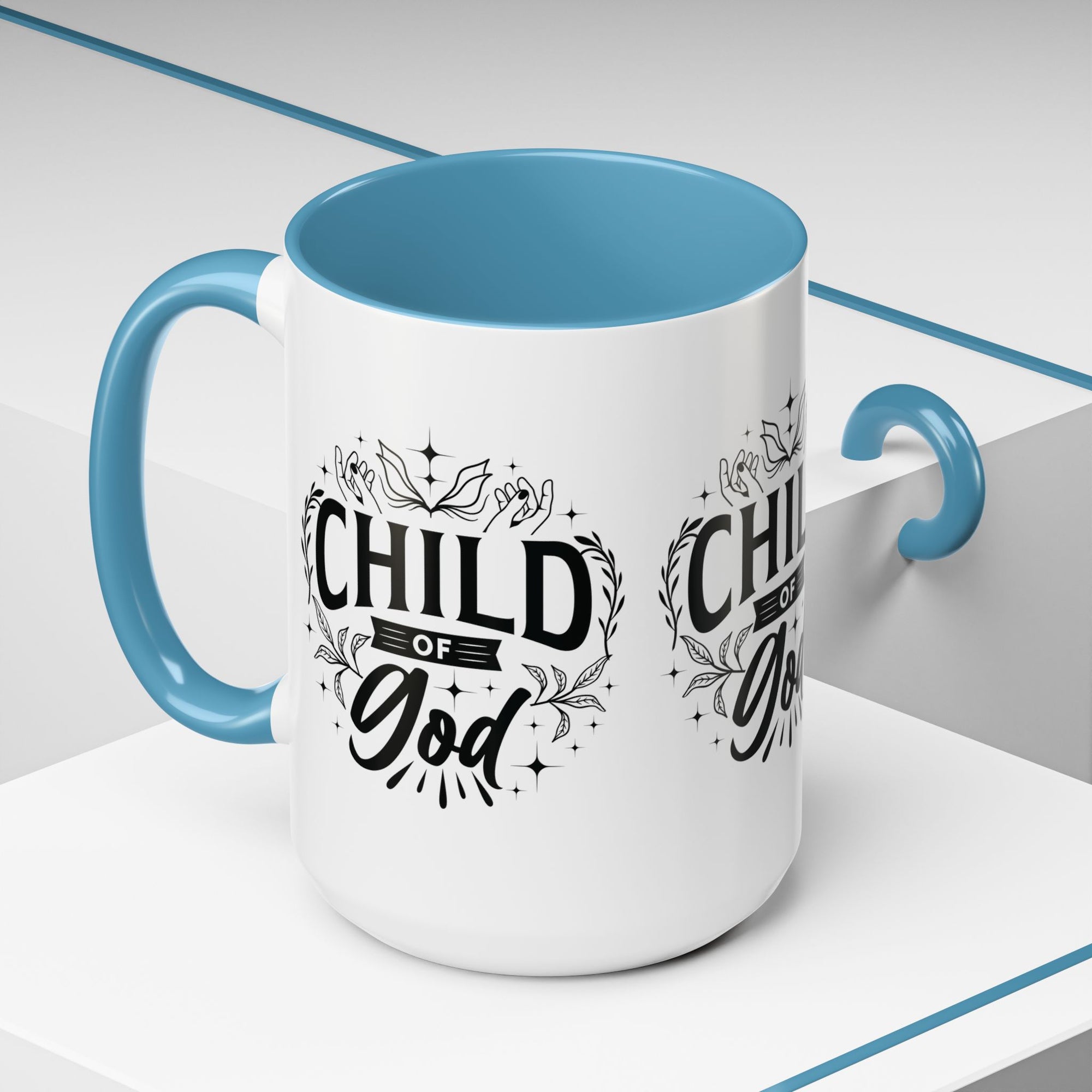 Child of God Accent Coffee Mug - Inspirational Design