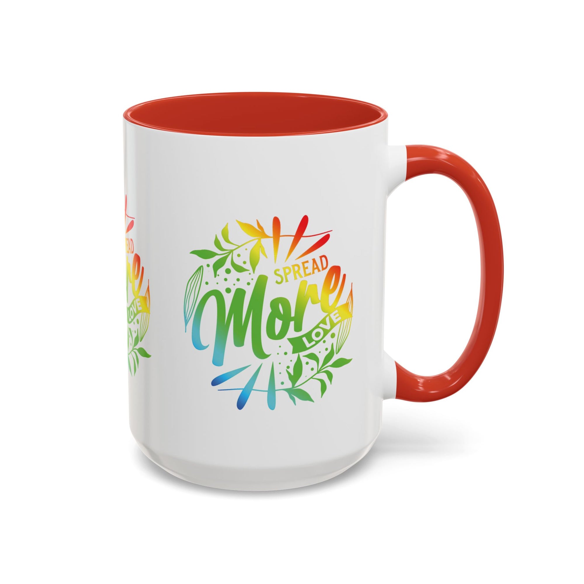 Spread more Love Accent Coffee Mug - Inspirational Design