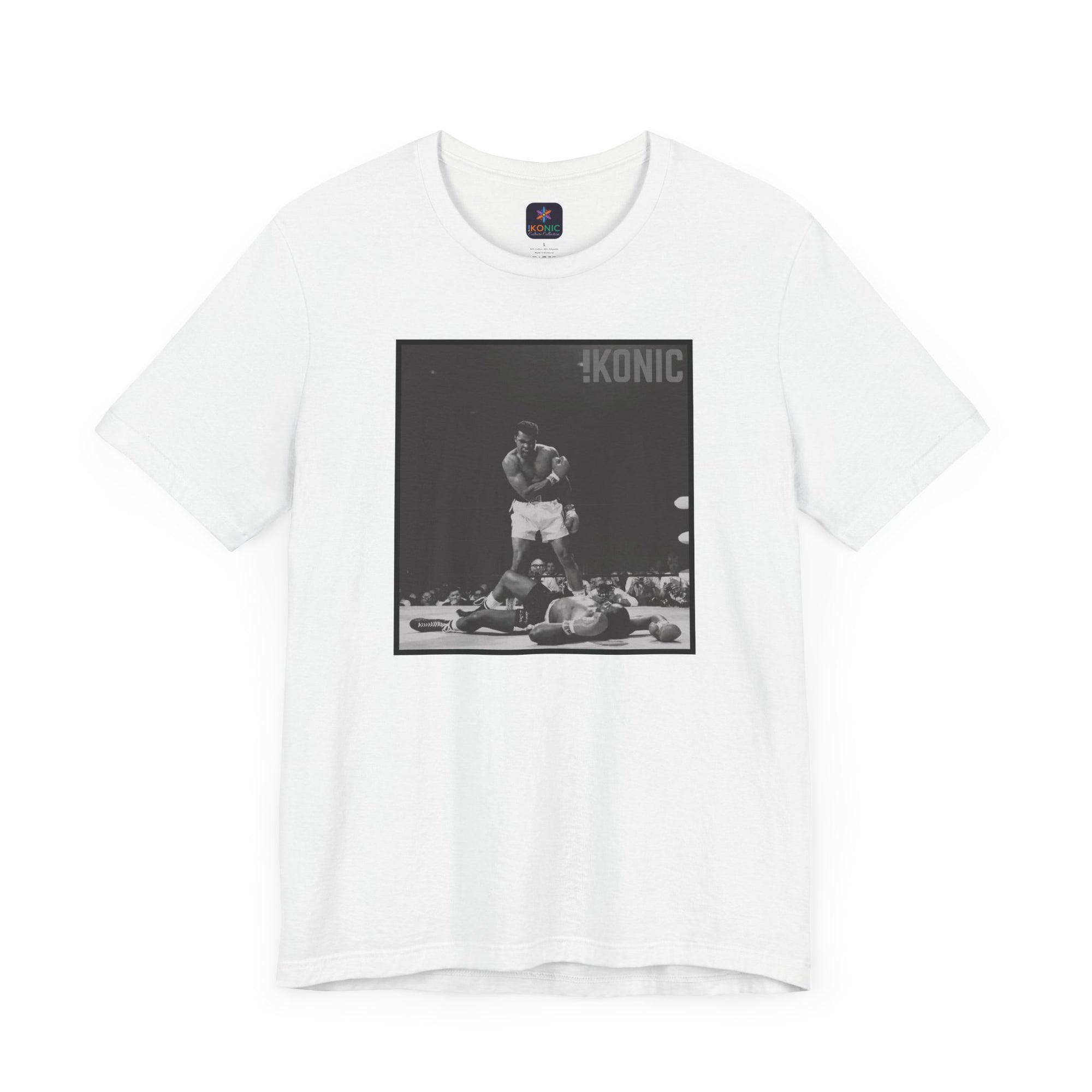 IKONIC Unisex Jersey Tee - Casual Graphic Top for Sports Fans, Everyday Wear, Gift for Him/Her, Street Style Fashion, The Boxer