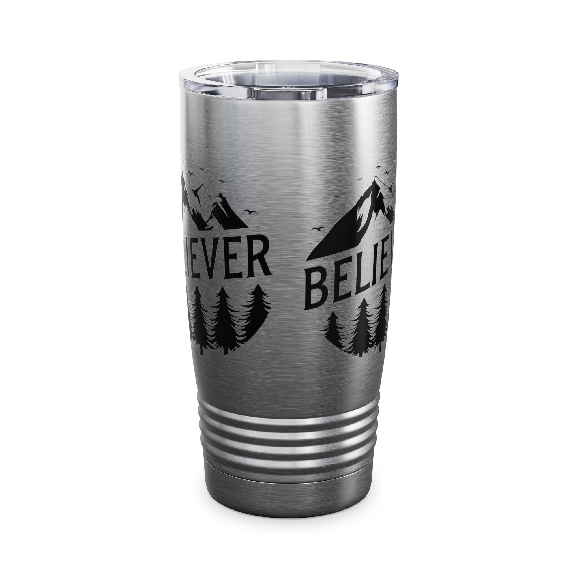 Believer Ringneck Tumbler - 20oz Inspirational Travel Mug