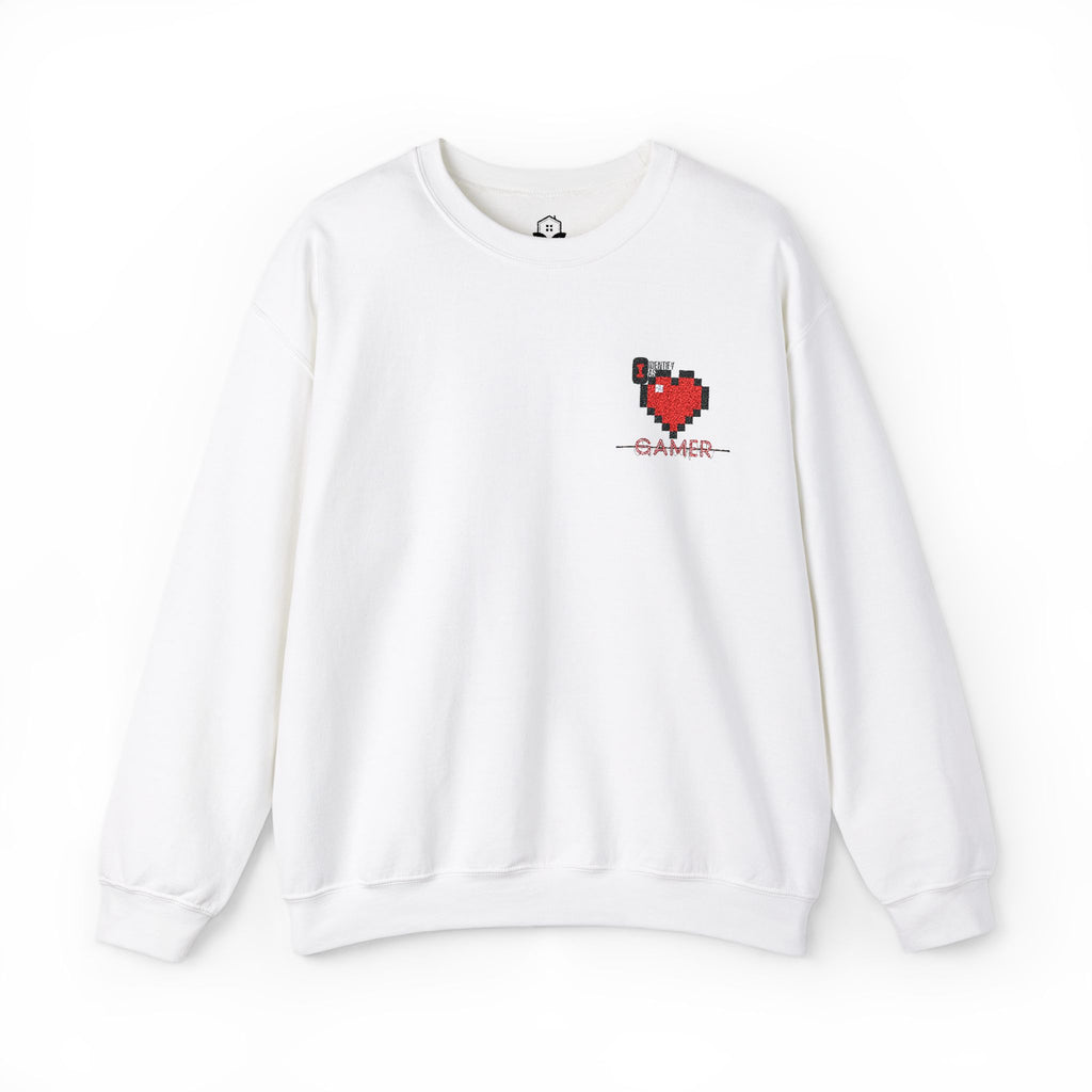 I identify as Gamer Tee - Unisex Heavy Blend™ Crewneck Sweatshirt