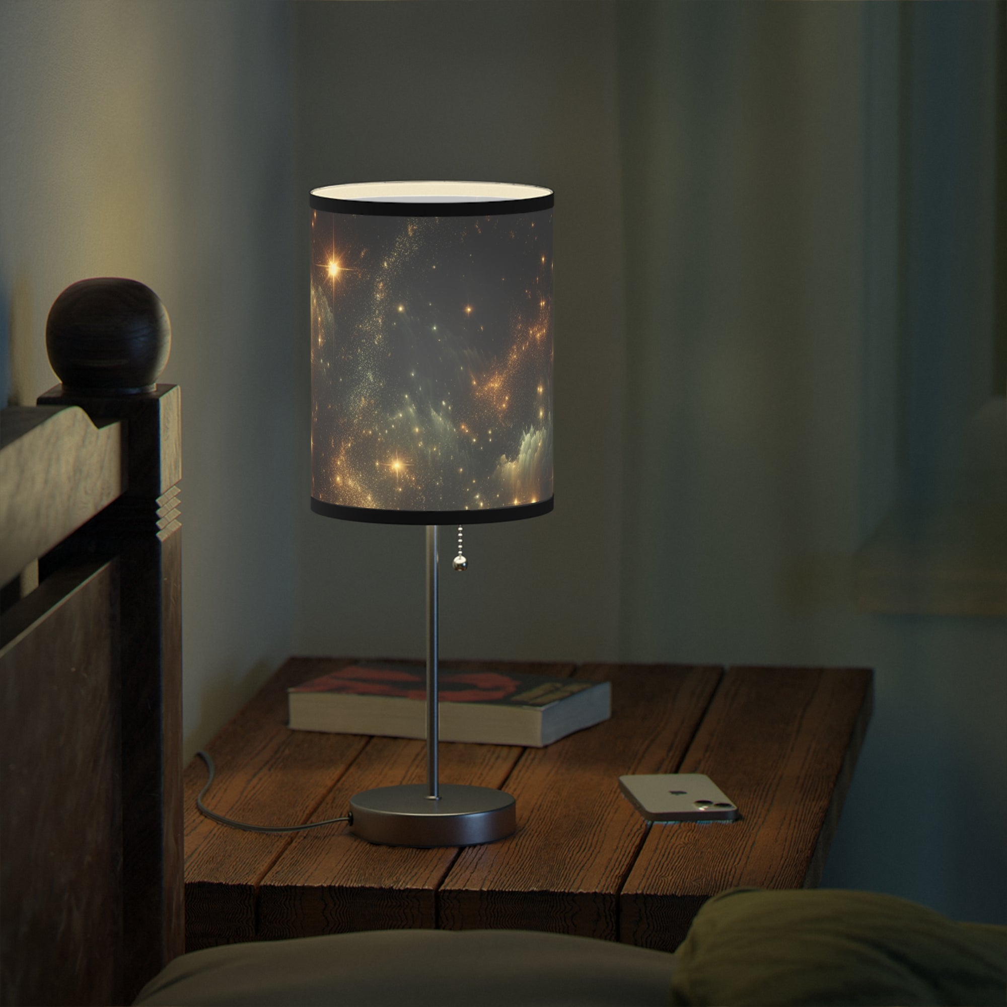 Galaxy-Themed Table Lamp – US/CA Plug