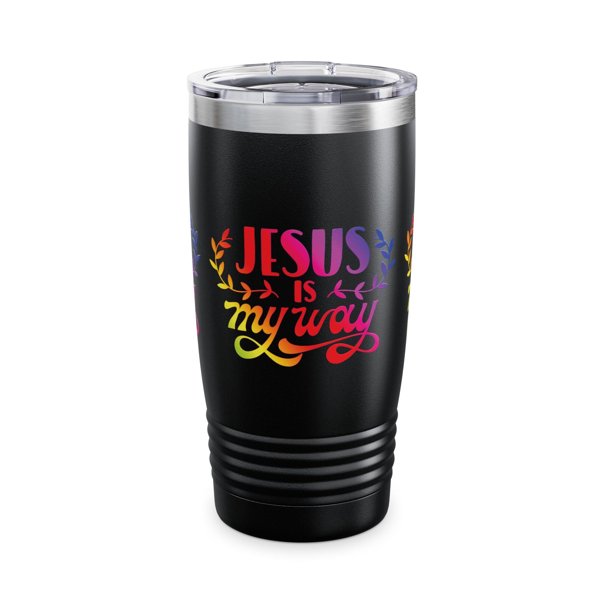 Jesus is My Way Ringneck Tumbler - 20oz Inspirational Travel Mug