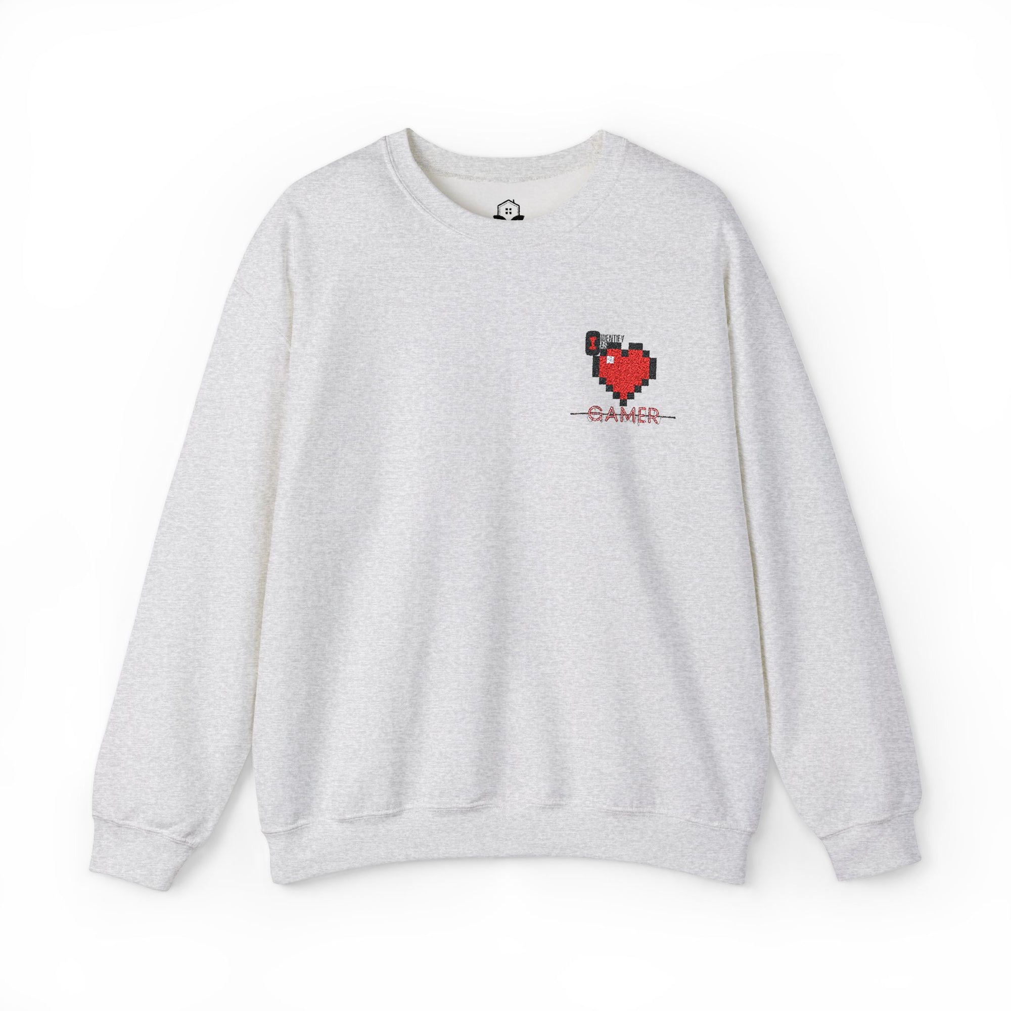 I identify as Gamer Tee - Unisex Heavy Blend™ Crewneck Sweatshirt