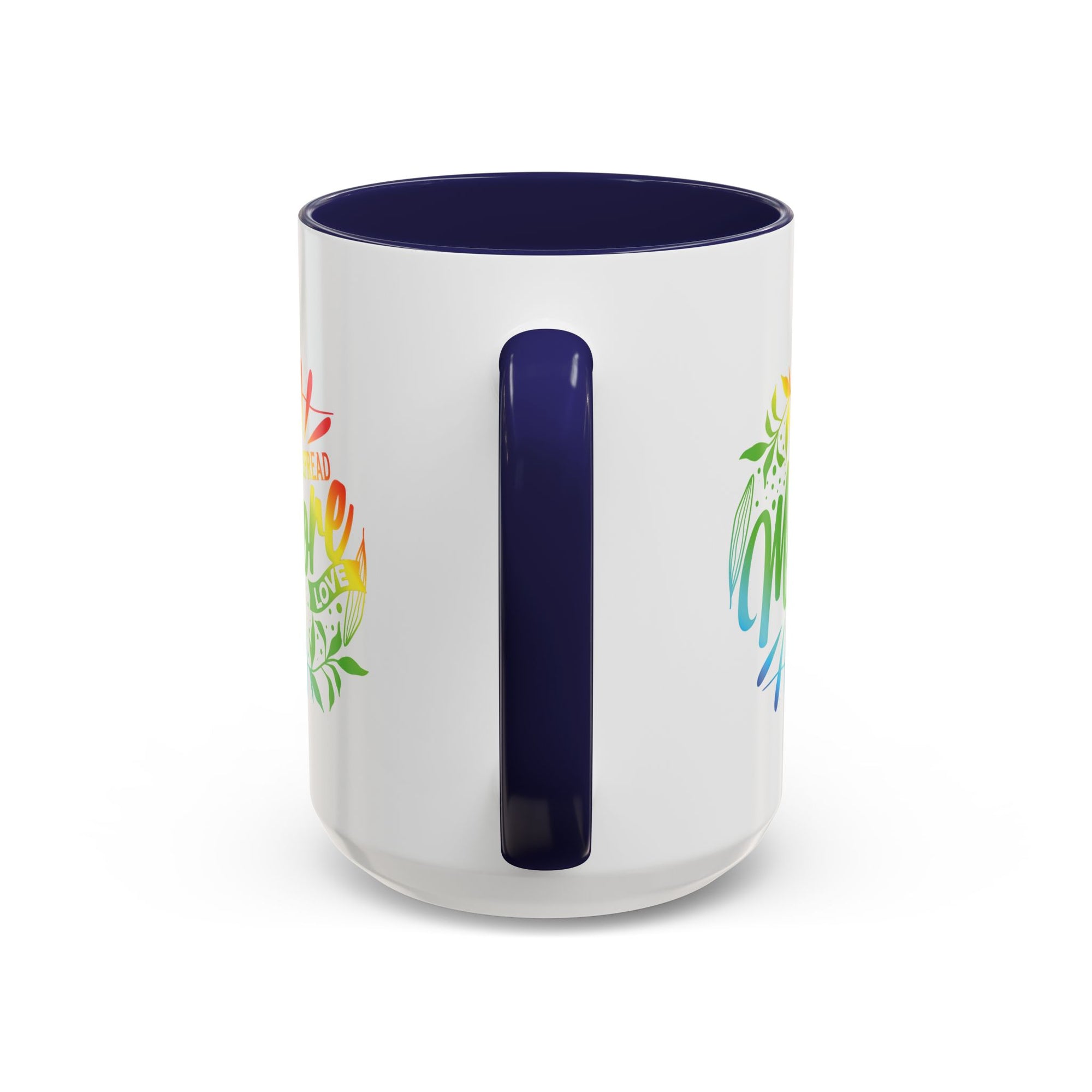 Spread more Love Accent Coffee Mug - Inspirational Design