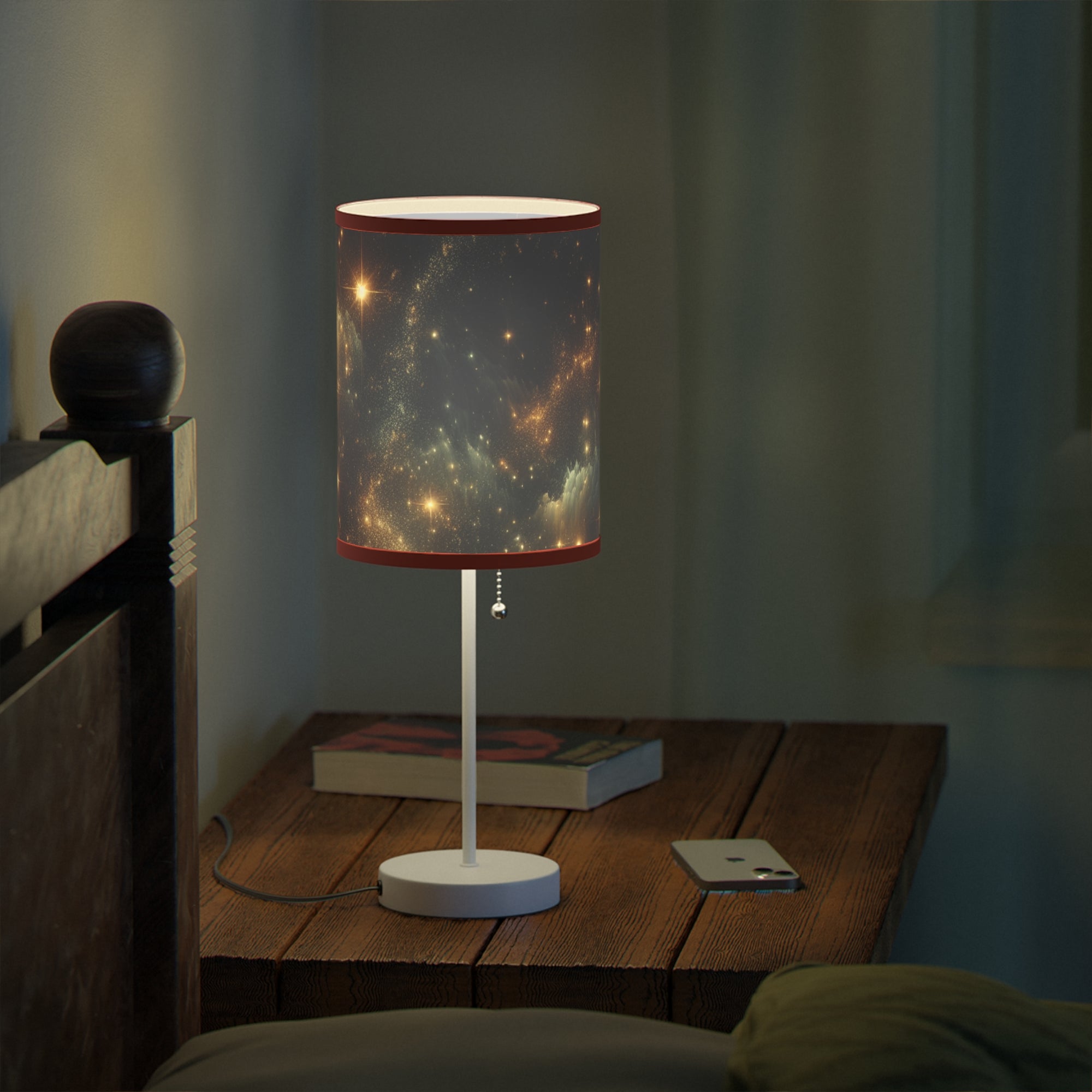 Galaxy-Themed Table Lamp – US/CA Plug