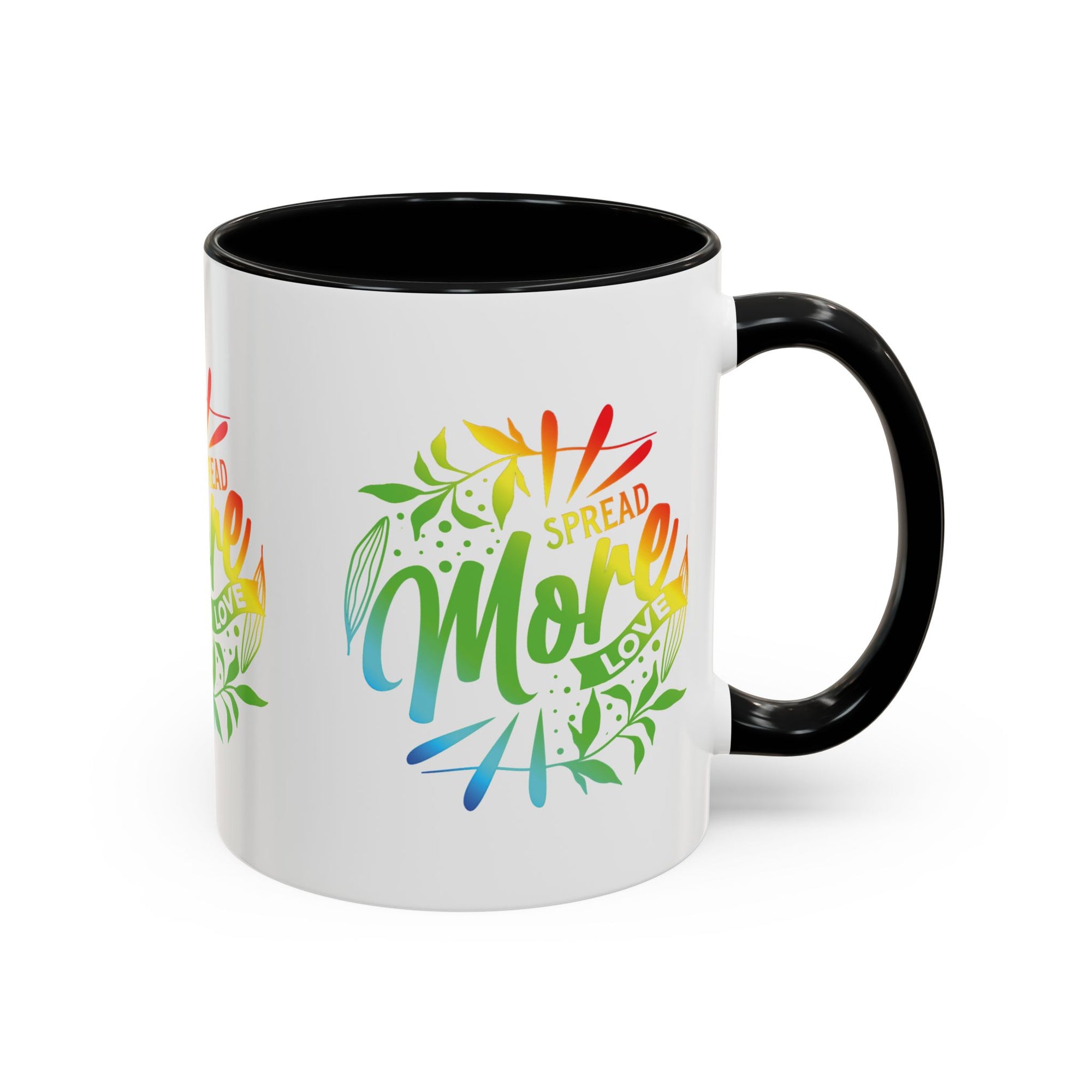 Spread more Love Accent Coffee Mug - Inspirational Design