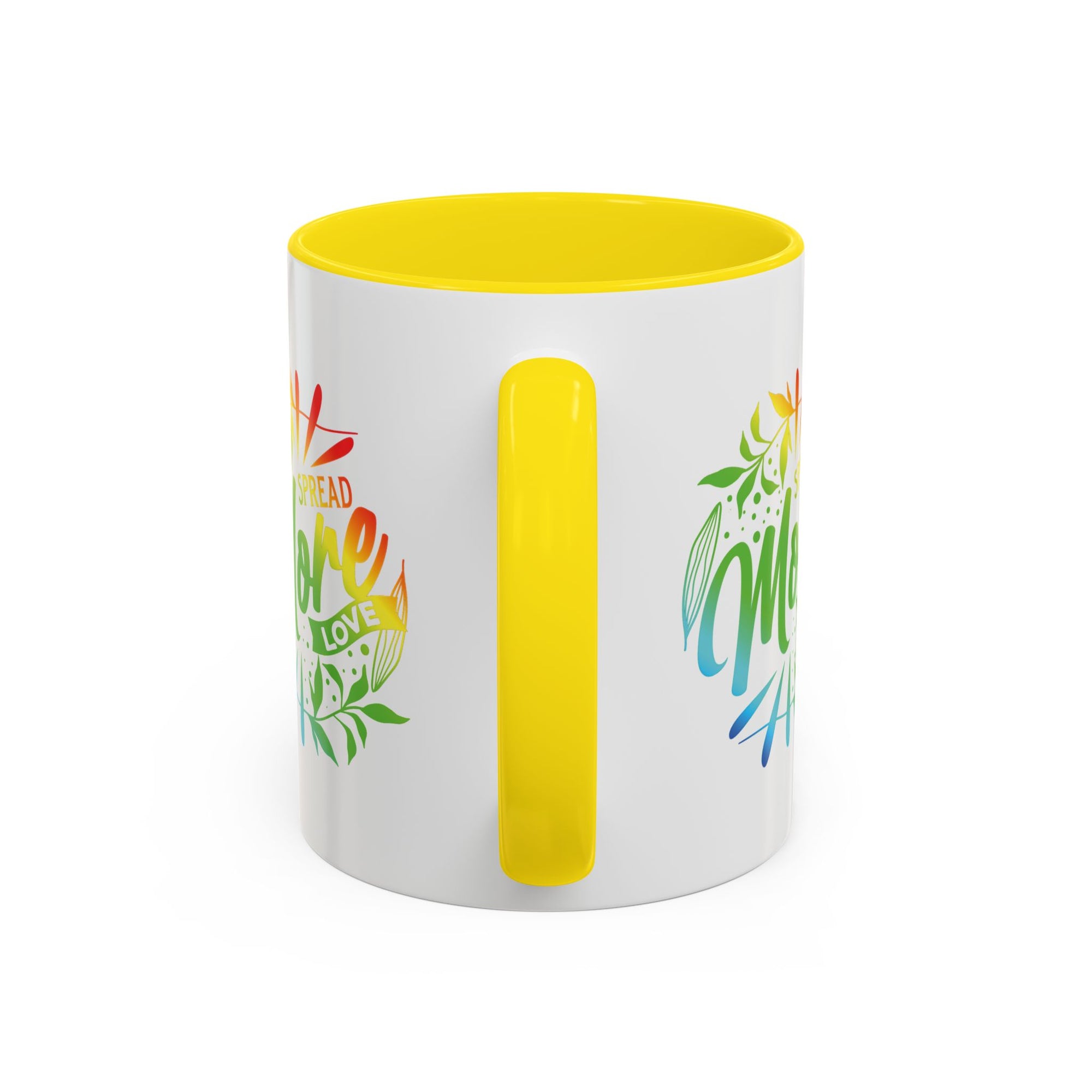 Spread more Love Accent Coffee Mug - Inspirational Design