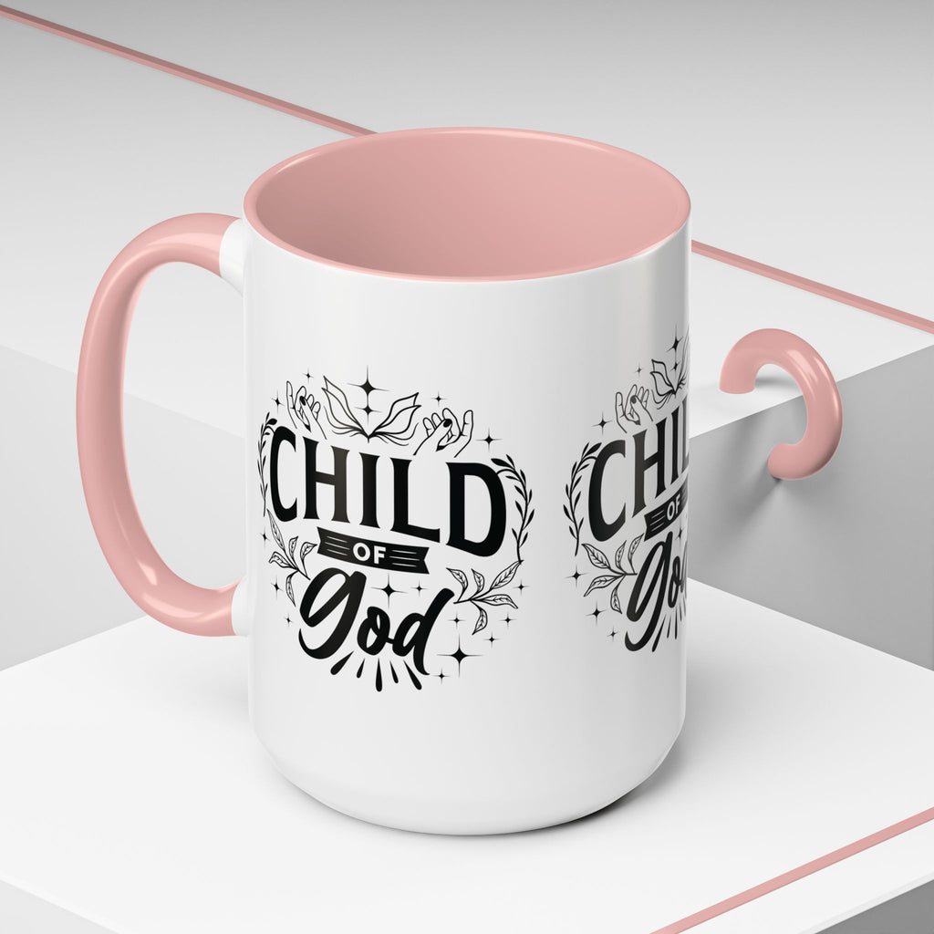 Child of God Accent Coffee Mug - Inspirational Design