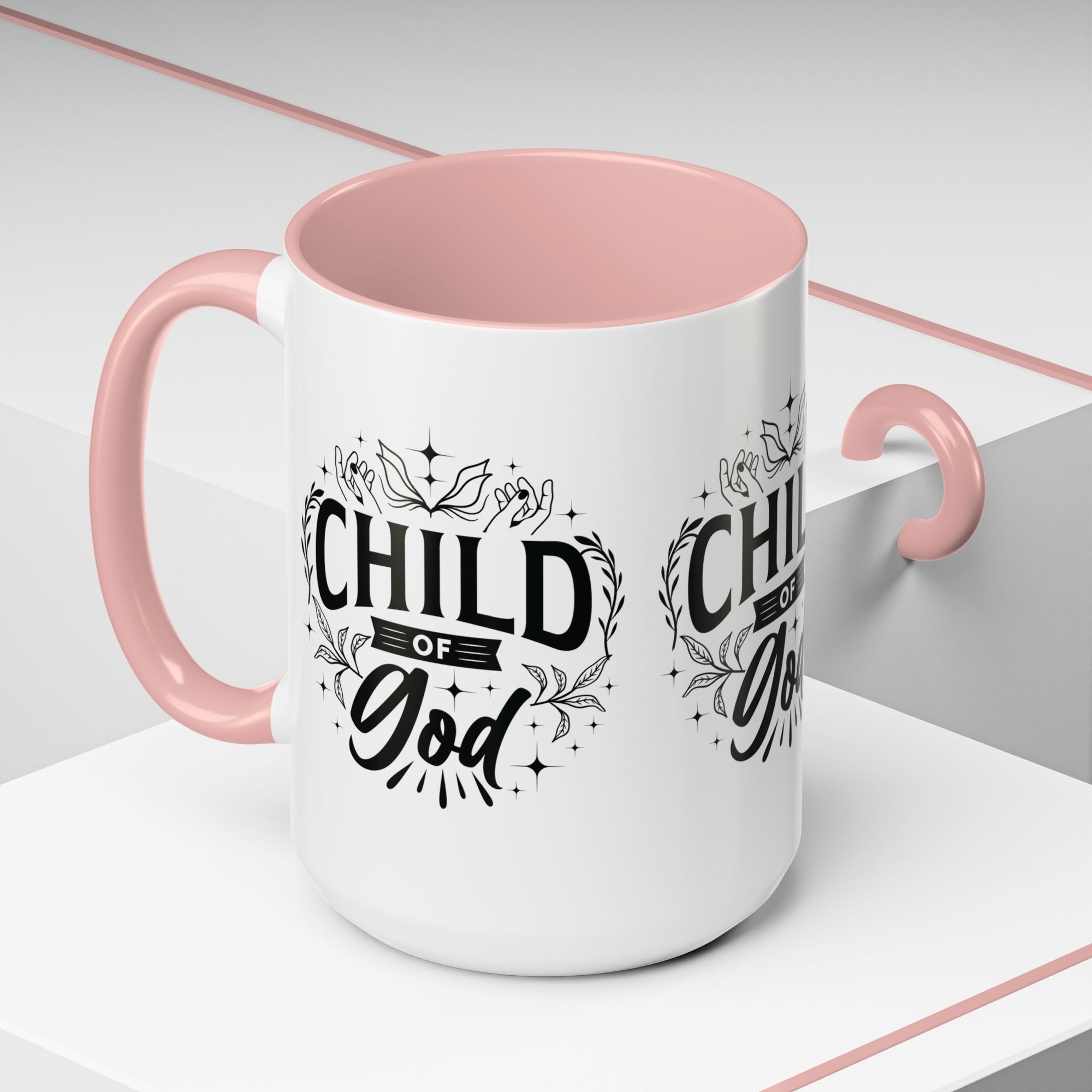 Child of God Accent Coffee Mug - Inspirational Design