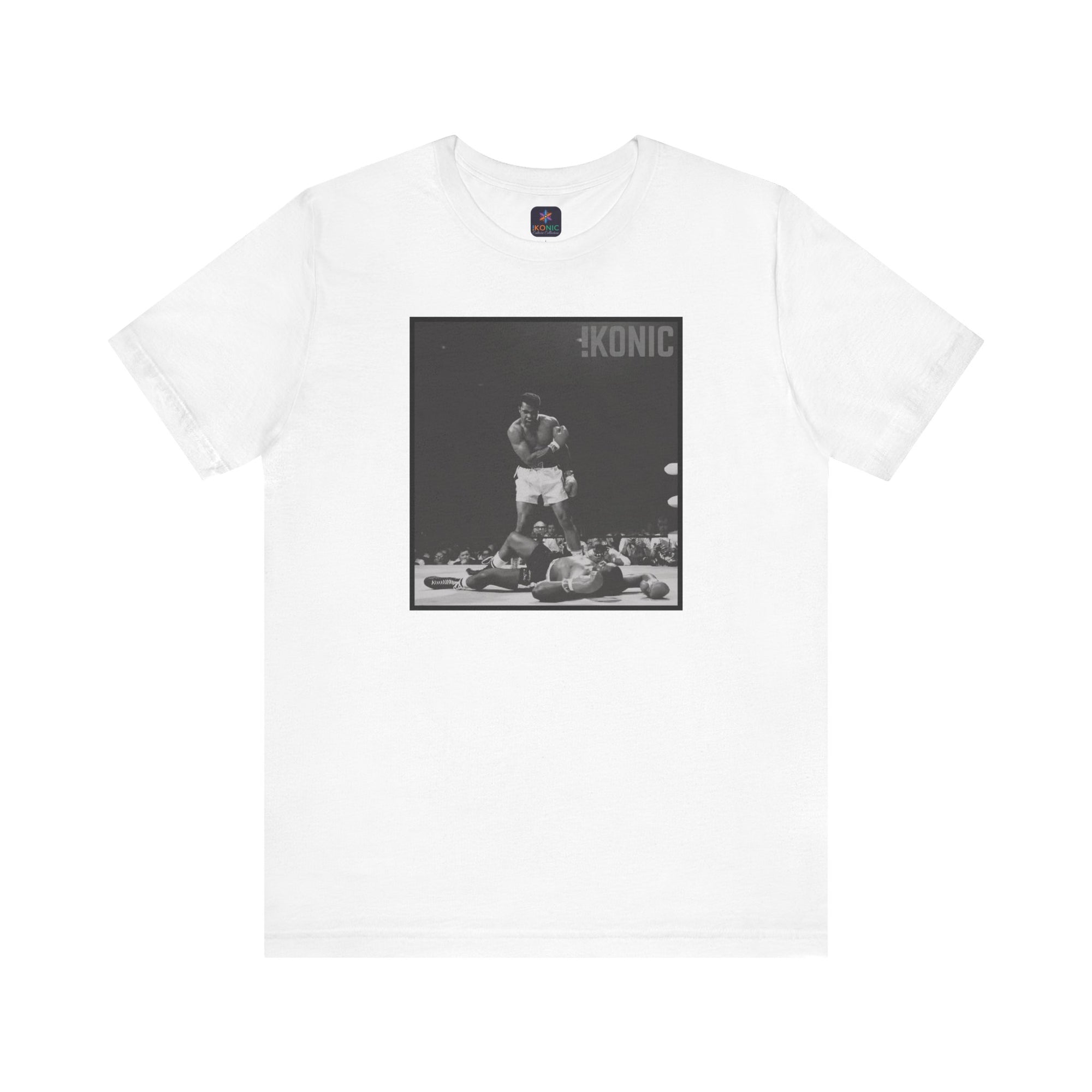 IKONIC Unisex Jersey Tee - Casual Graphic Top for Sports Fans, Everyday Wear, Gift for Him/Her, Street Style Fashion, The Boxer