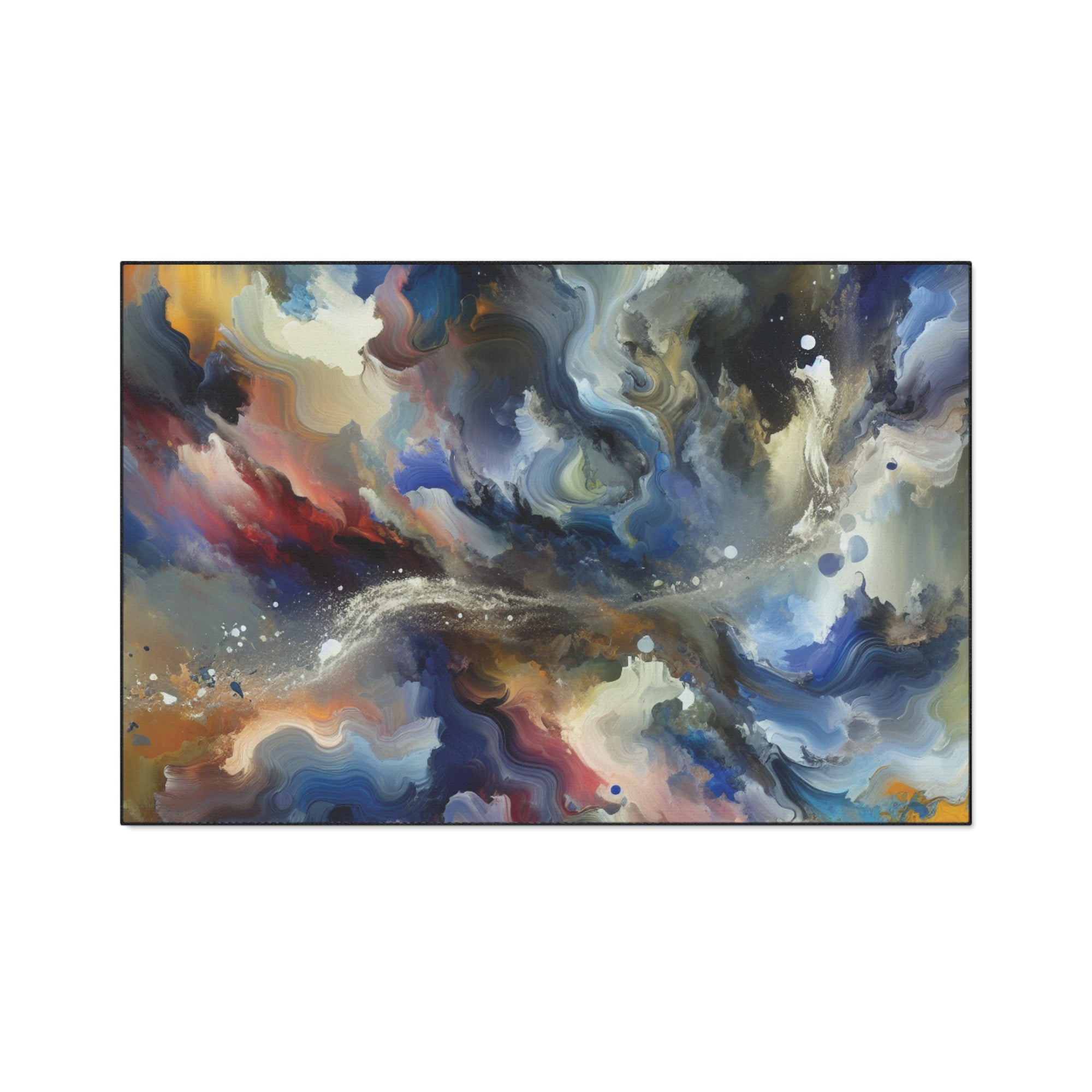Abstract Art Heavy Duty Floor Mat - Stylish Non-Slip Area Rug for Home Decor