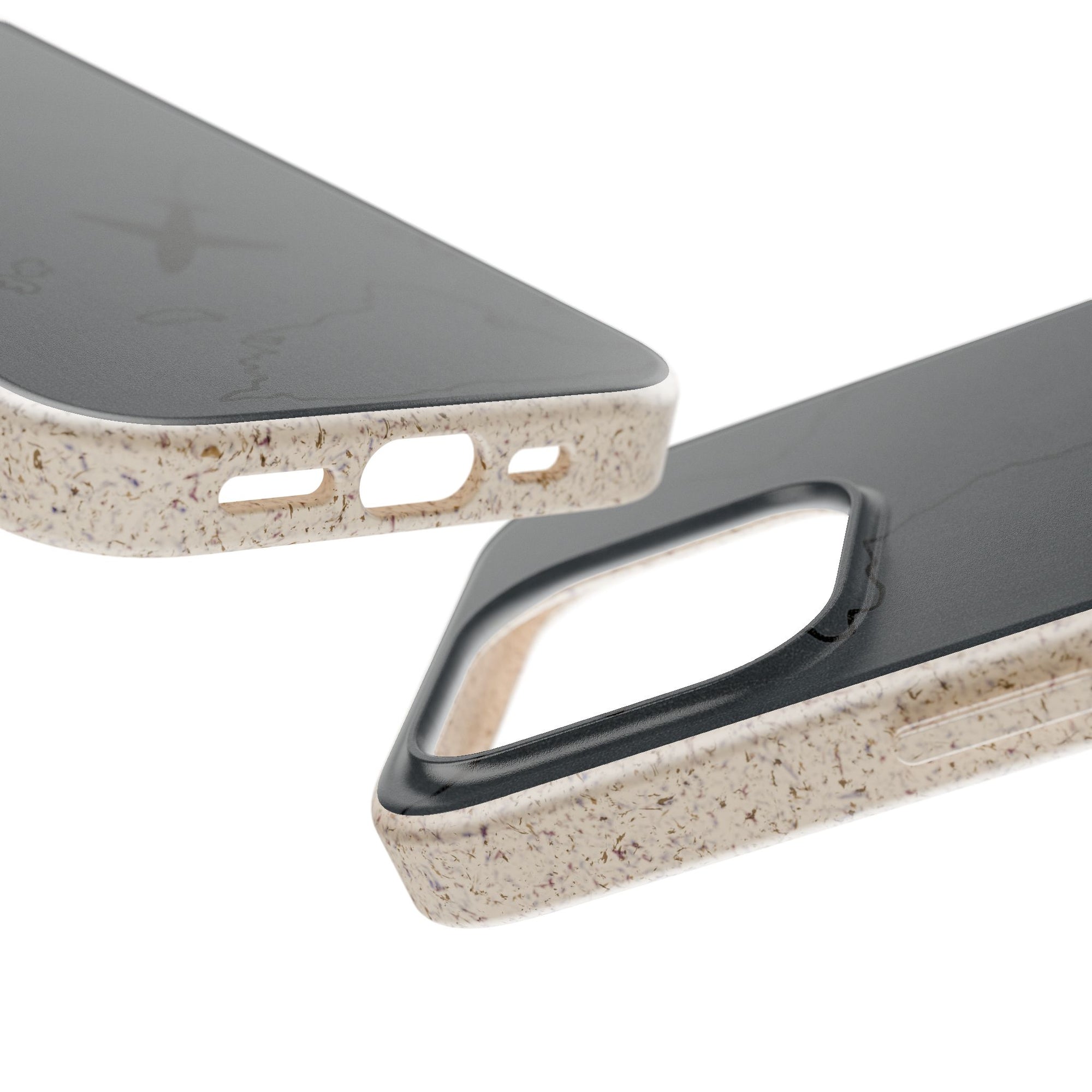 Airplane Map Biodegradable Phone Case, Eco-Friendly Phone Cover, Travel Gift, Sustainable Accessory, Nature Lover Gift