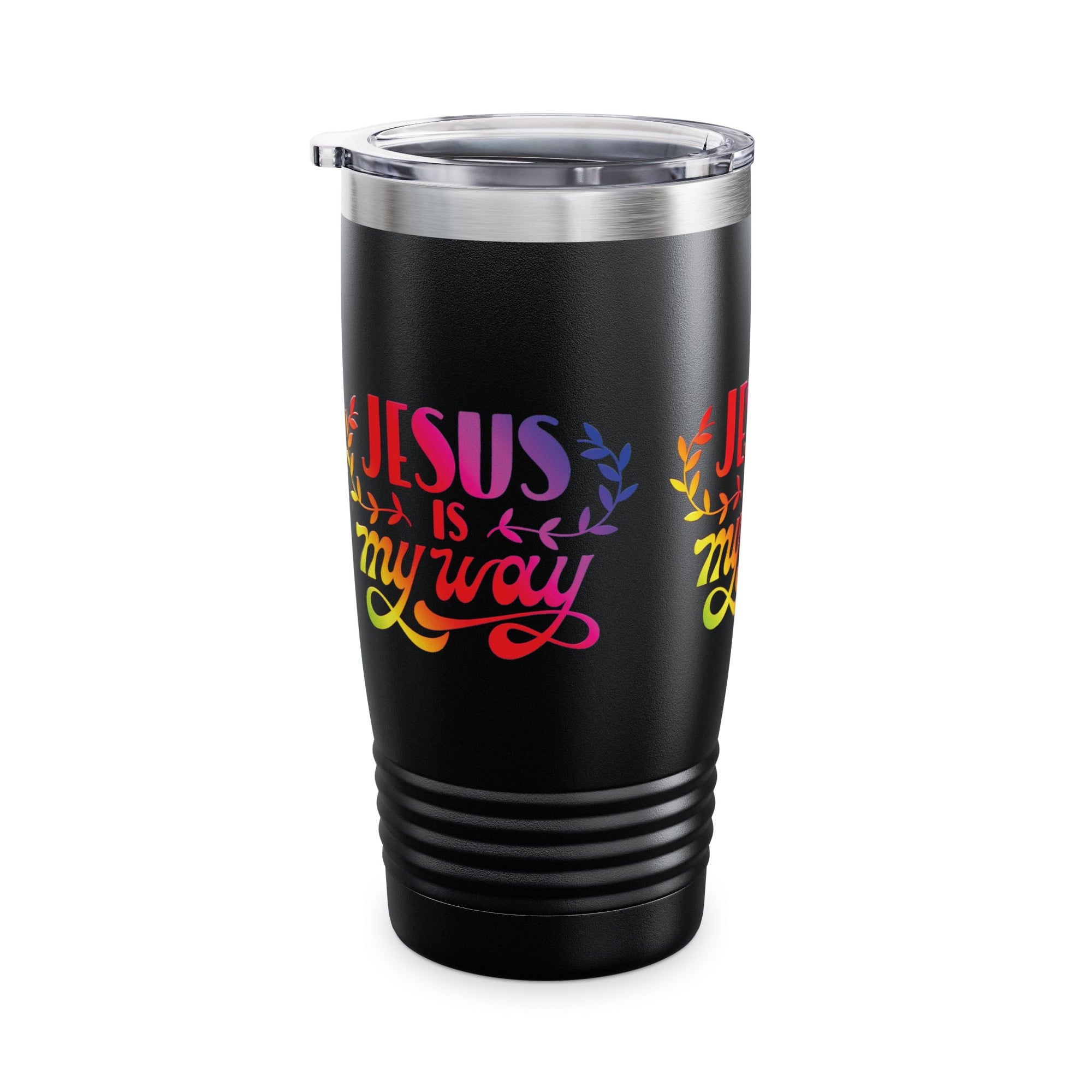 Jesus is My Way Ringneck Tumbler - 20oz Inspirational Travel Mug
