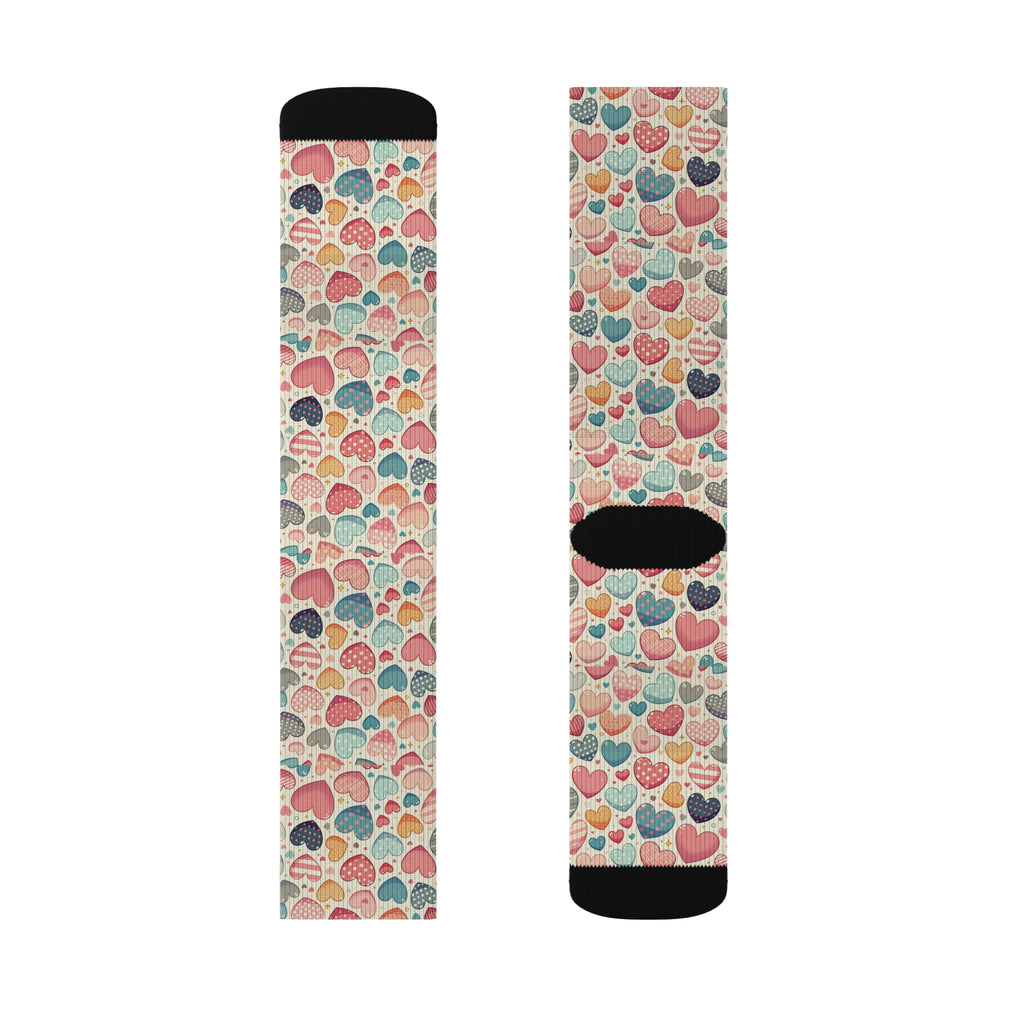 Cute Hearts - Sublimation Socks