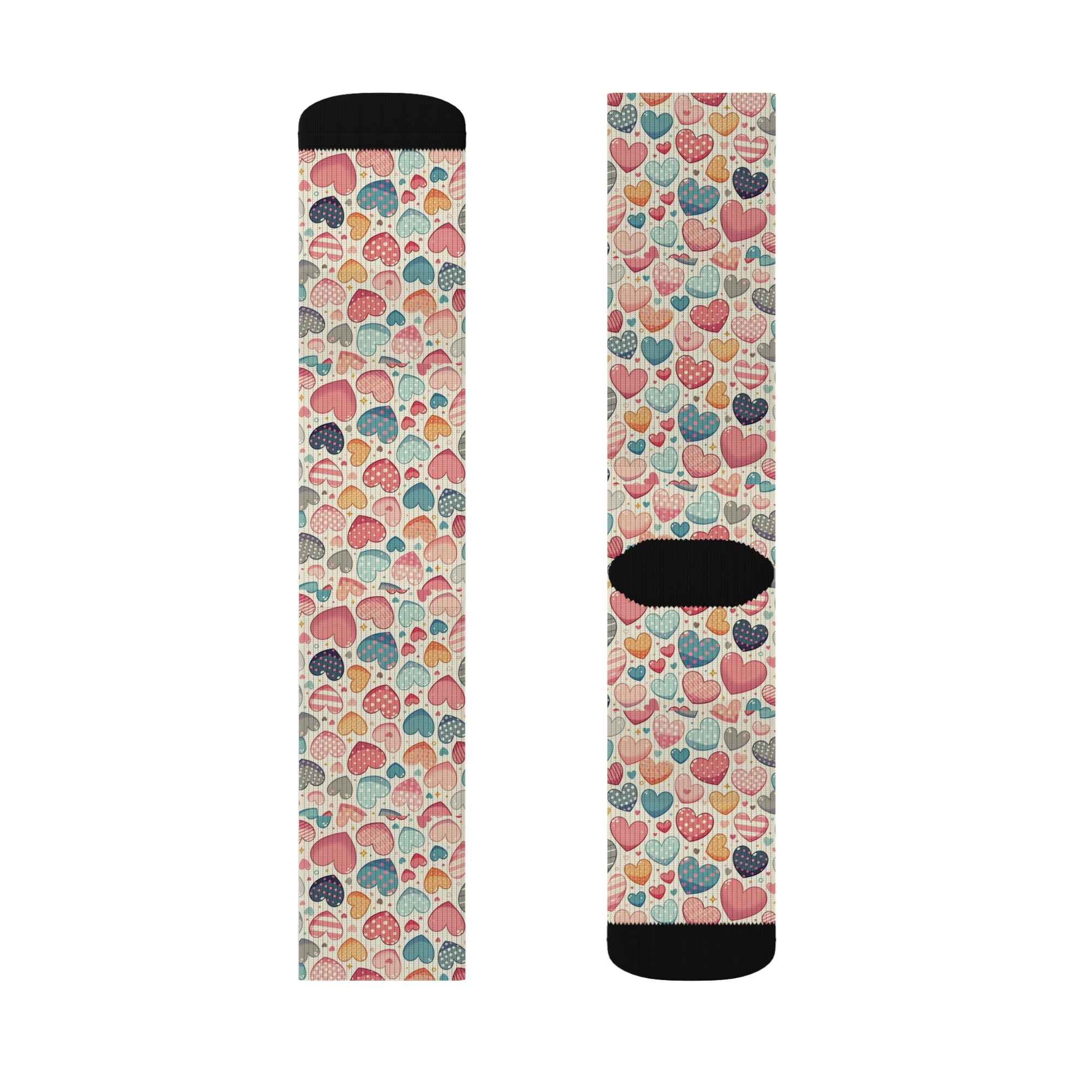 Cute Hearts - Sublimation Socks