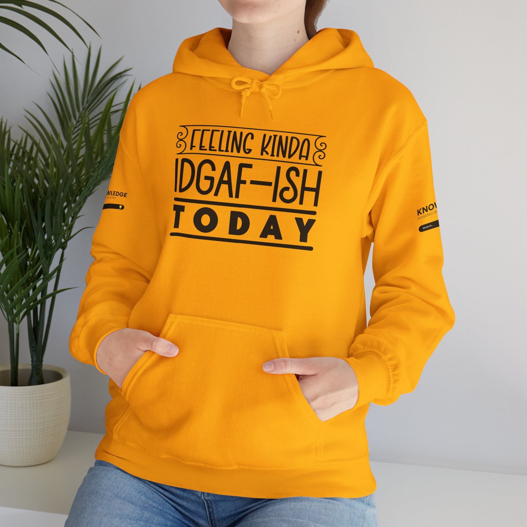 Feeling Kinda IDGAF Hoodie - Unisex Heavy Blend Sweatshirt