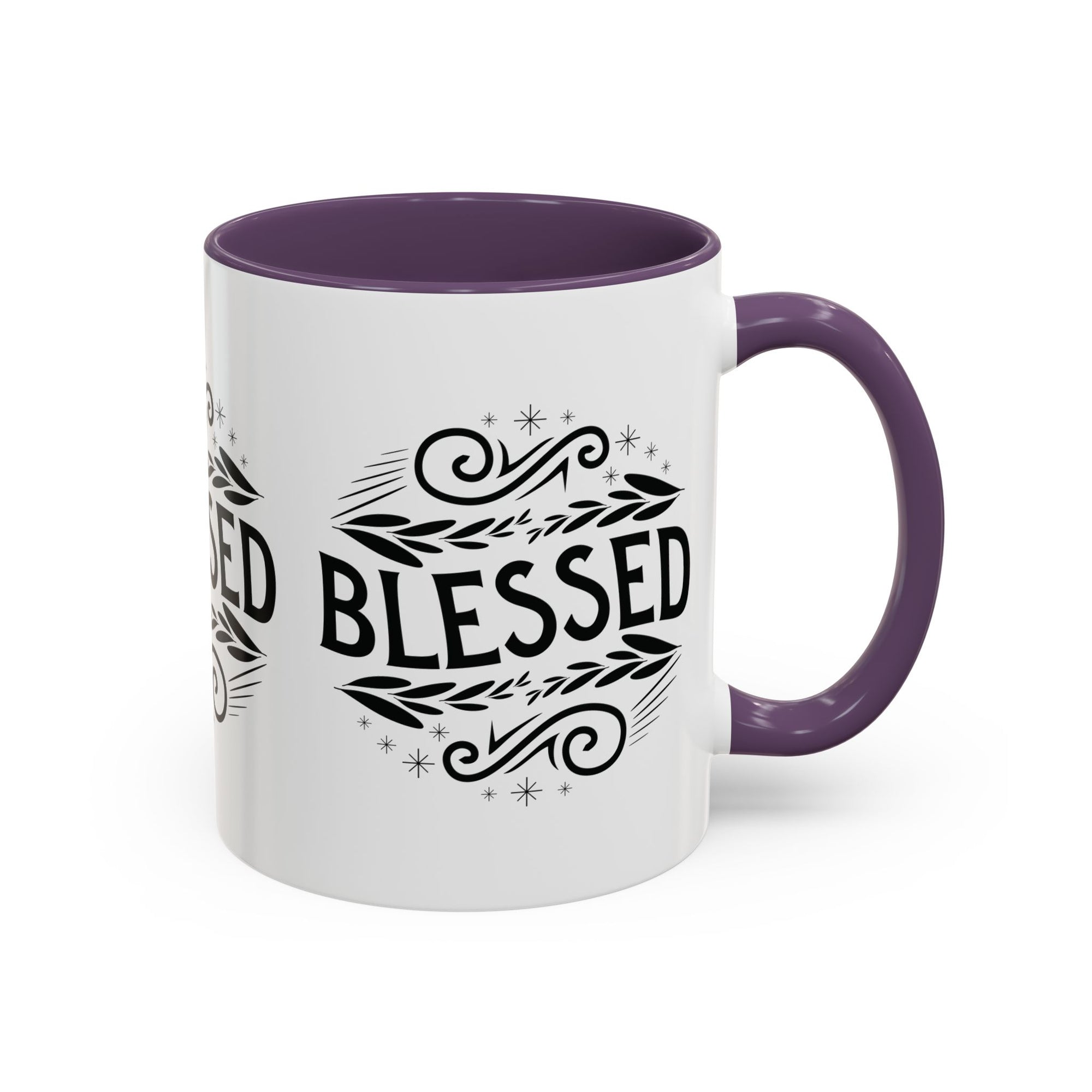 Blessed Accent Coffee Mug - Inspirational Design