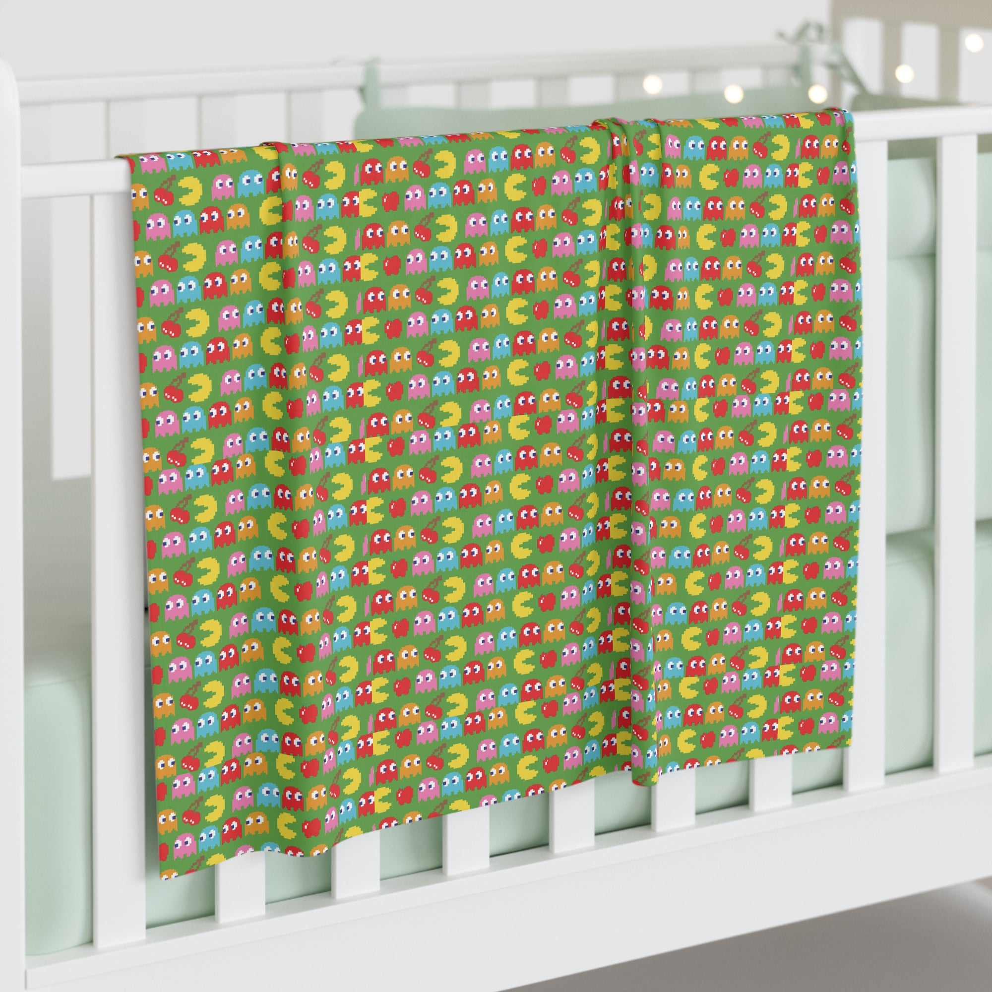 Colorful Monster Baby Swaddle Blanket - Soft & Cozy Infant Wrap