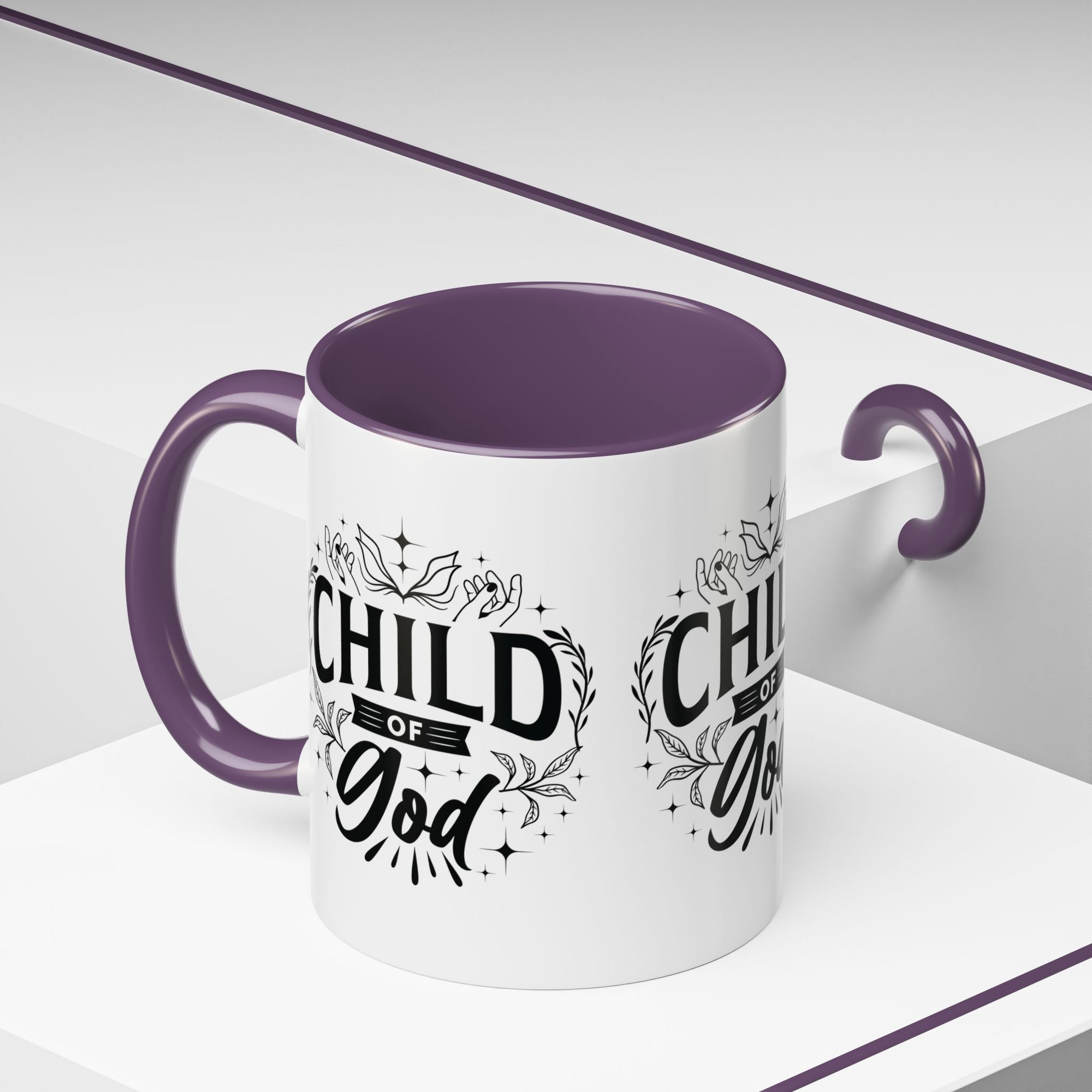 Child of God Accent Coffee Mug - Inspirational Design