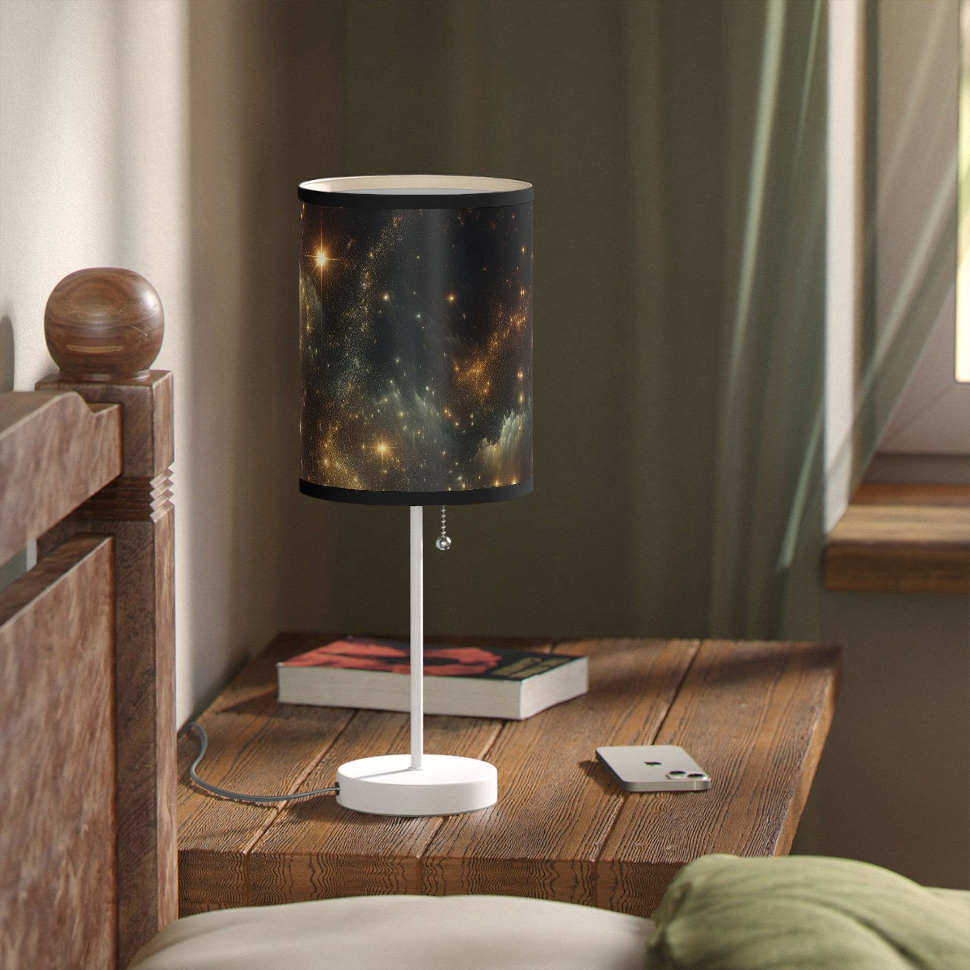 Galaxy-Themed Table Lamp – US/CA Plug