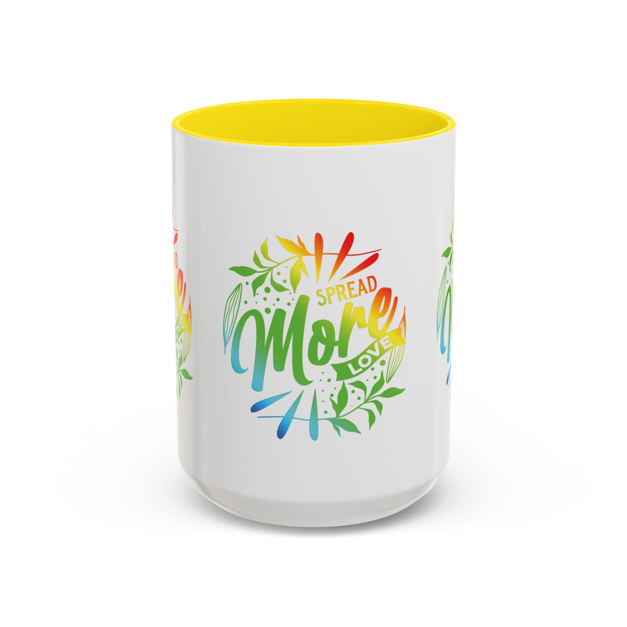 Spread more Love Accent Coffee Mug - Inspirational Design