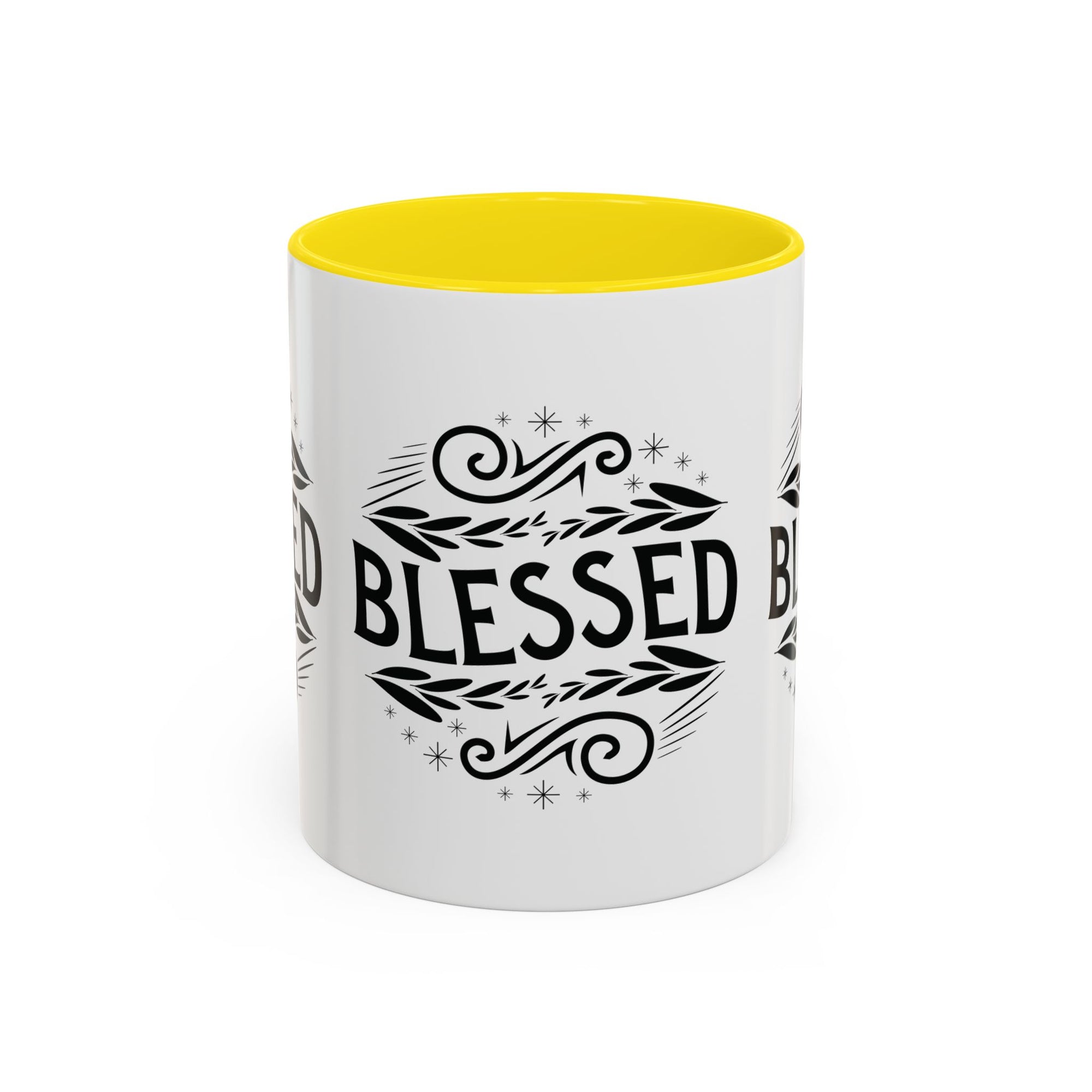 Blessed Accent Coffee Mug - Inspirational Design