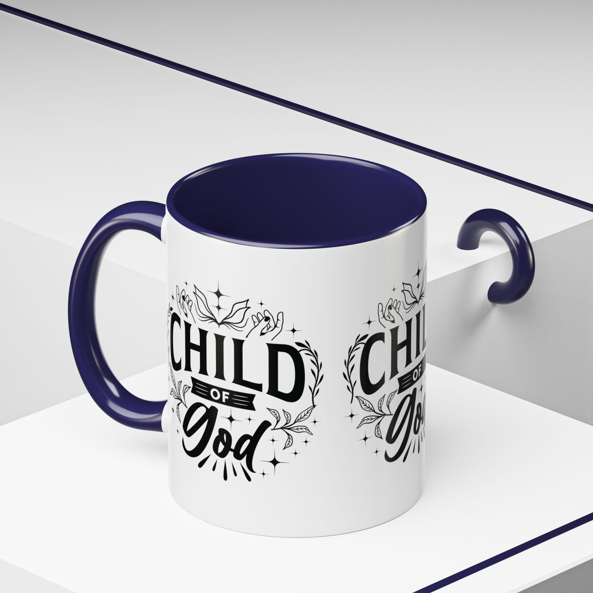 Child of God Accent Coffee Mug - Inspirational Design