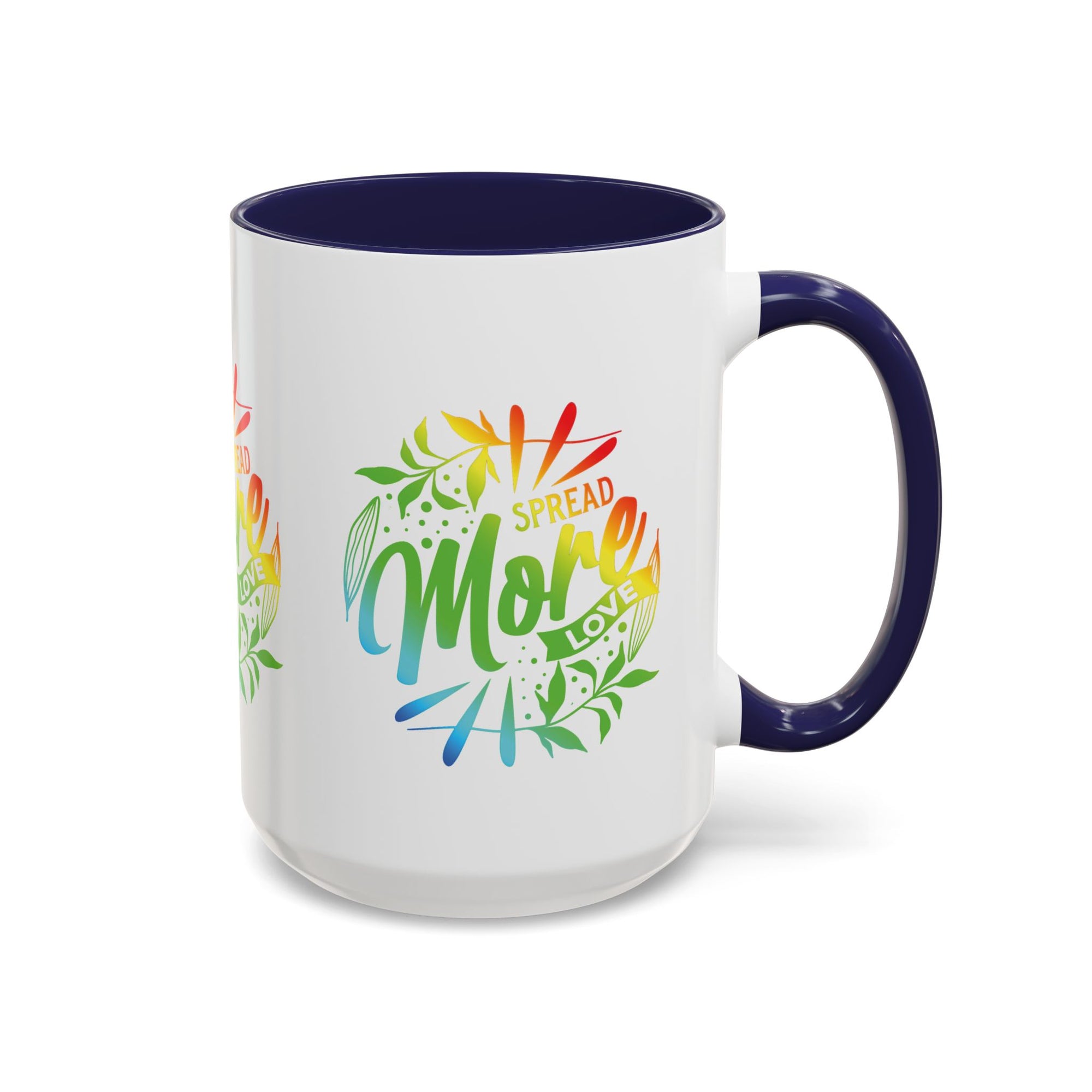 Spread more Love Accent Coffee Mug - Inspirational Design