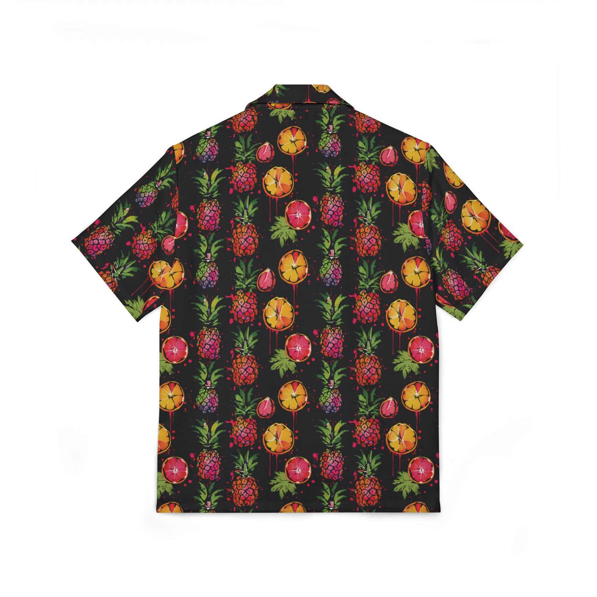 Men's Hawaiian Camp Shirt (AOP) (Fruits)
