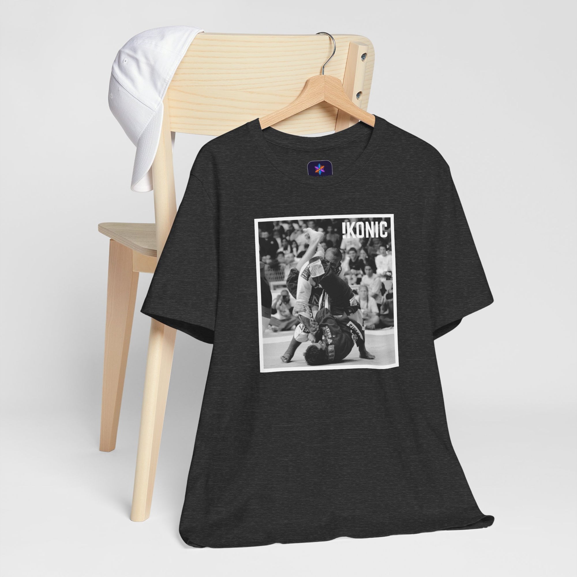 IKONIC Unisex Jersey Tee - Casual Graphic Top for Sports Fans, Everyday Wear, Gift for Him/Her, Street Style Fashion
