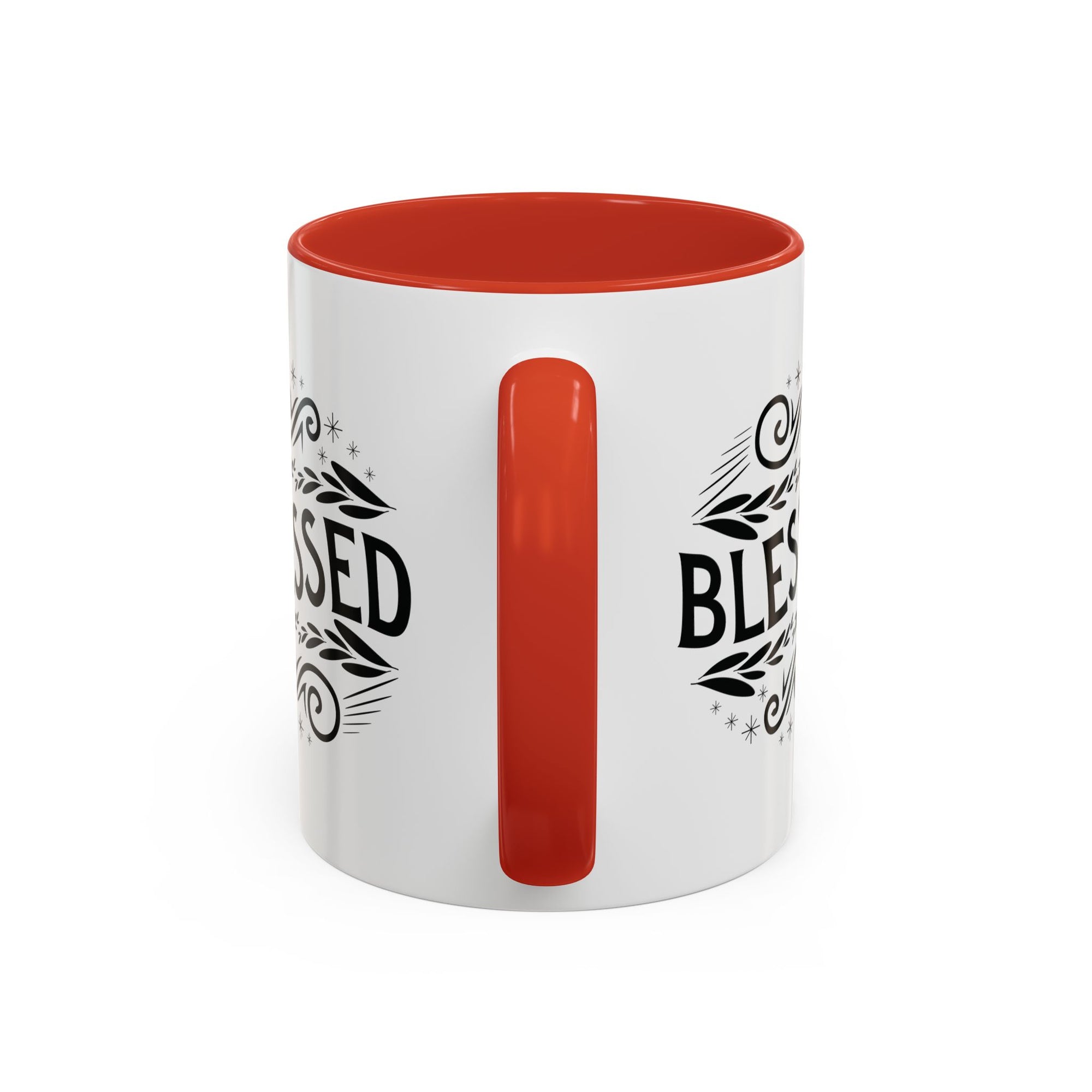 Blessed Accent Coffee Mug - Inspirational Design
