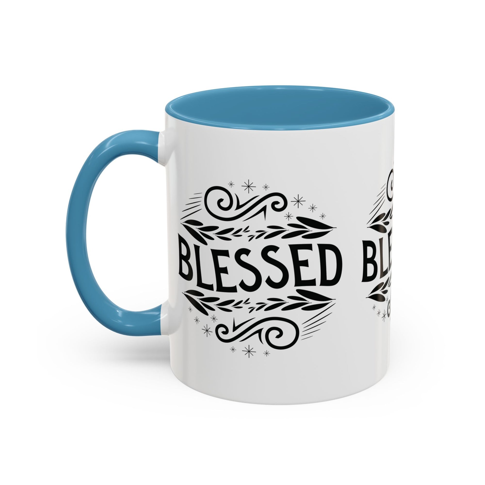 Blessed Accent Coffee Mug - Inspirational Design