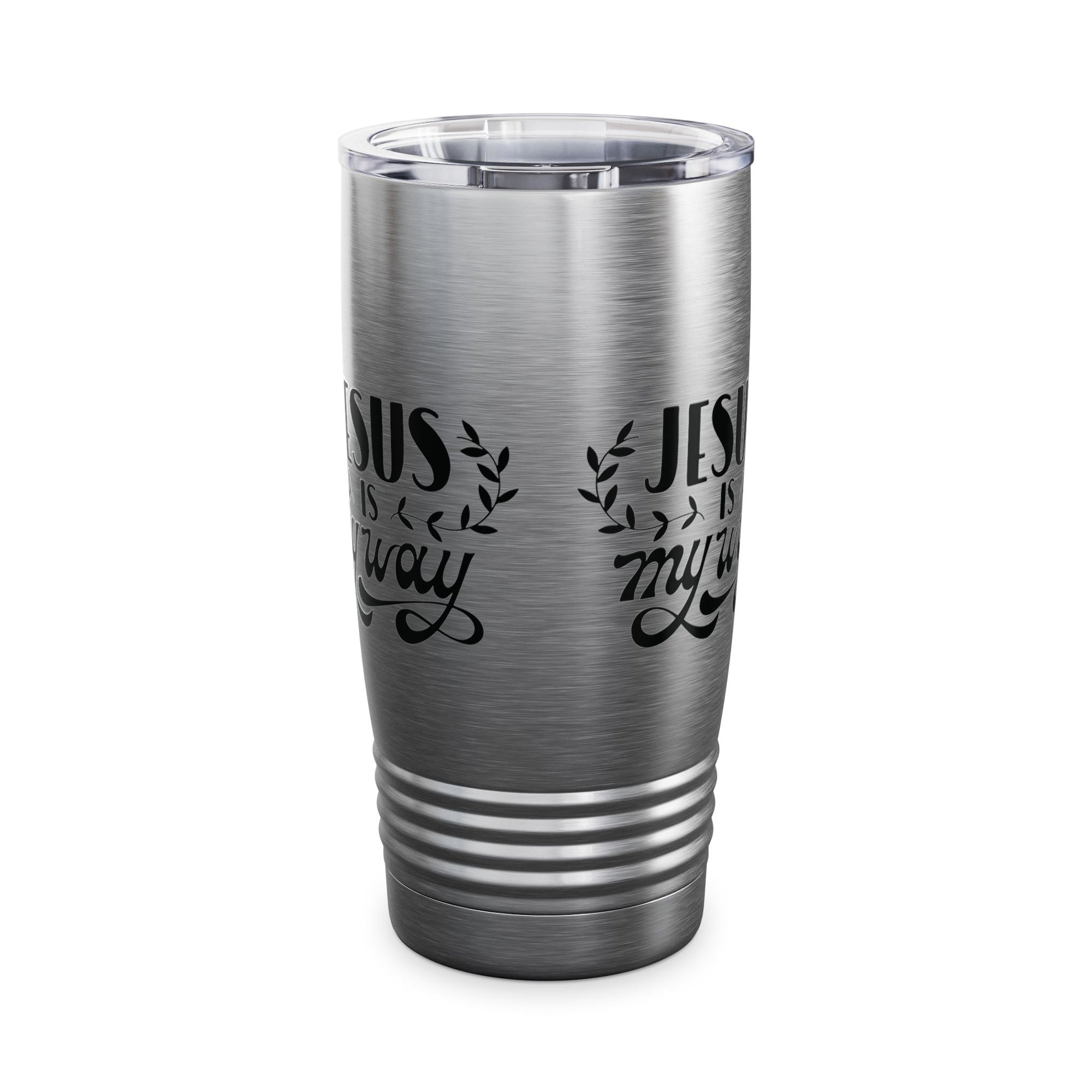 Jesus is My Way Ringneck Tumbler - 20oz Inspirational Travel Mug