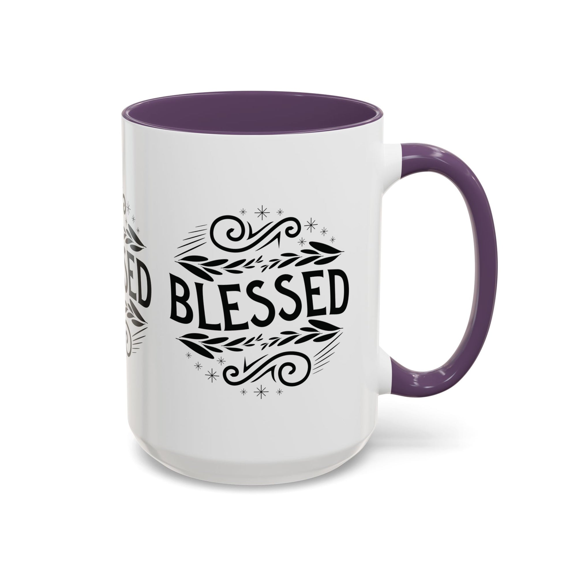 Blessed Accent Coffee Mug - Inspirational Design