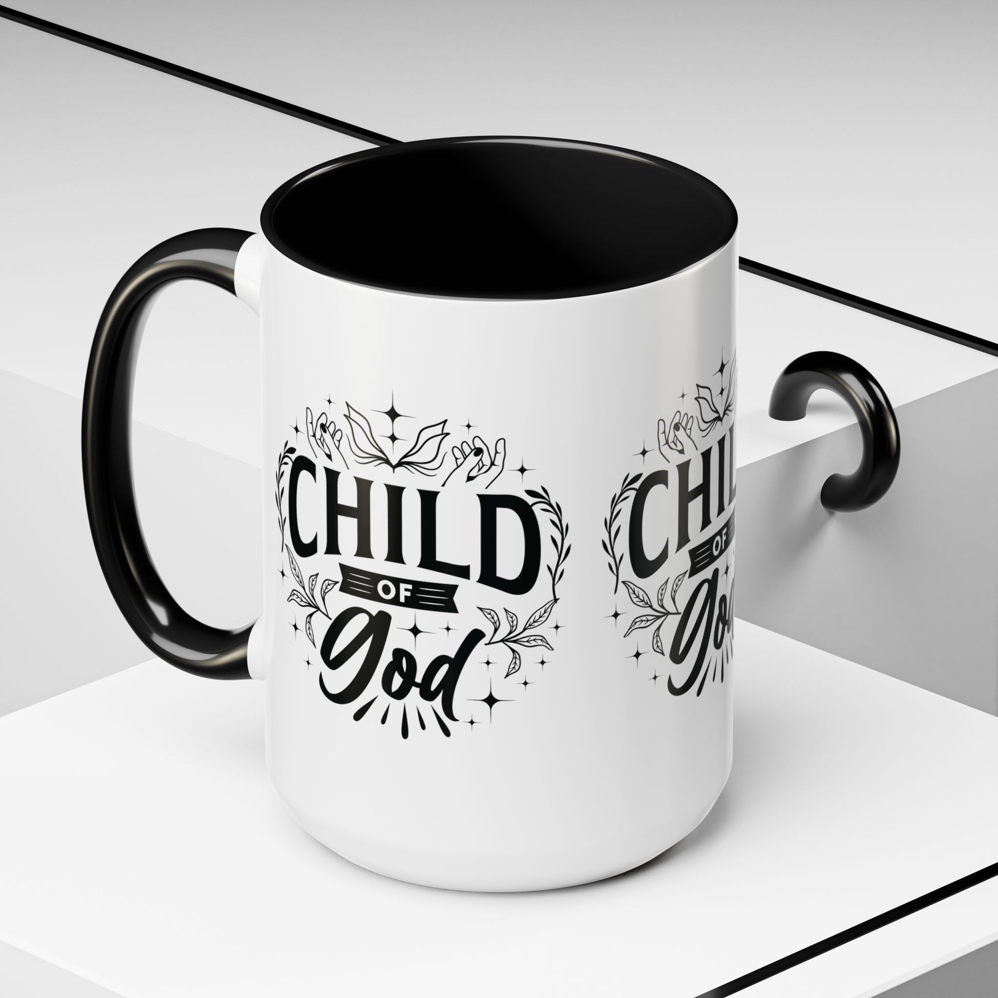Child of God Accent Coffee Mug - Inspirational Design