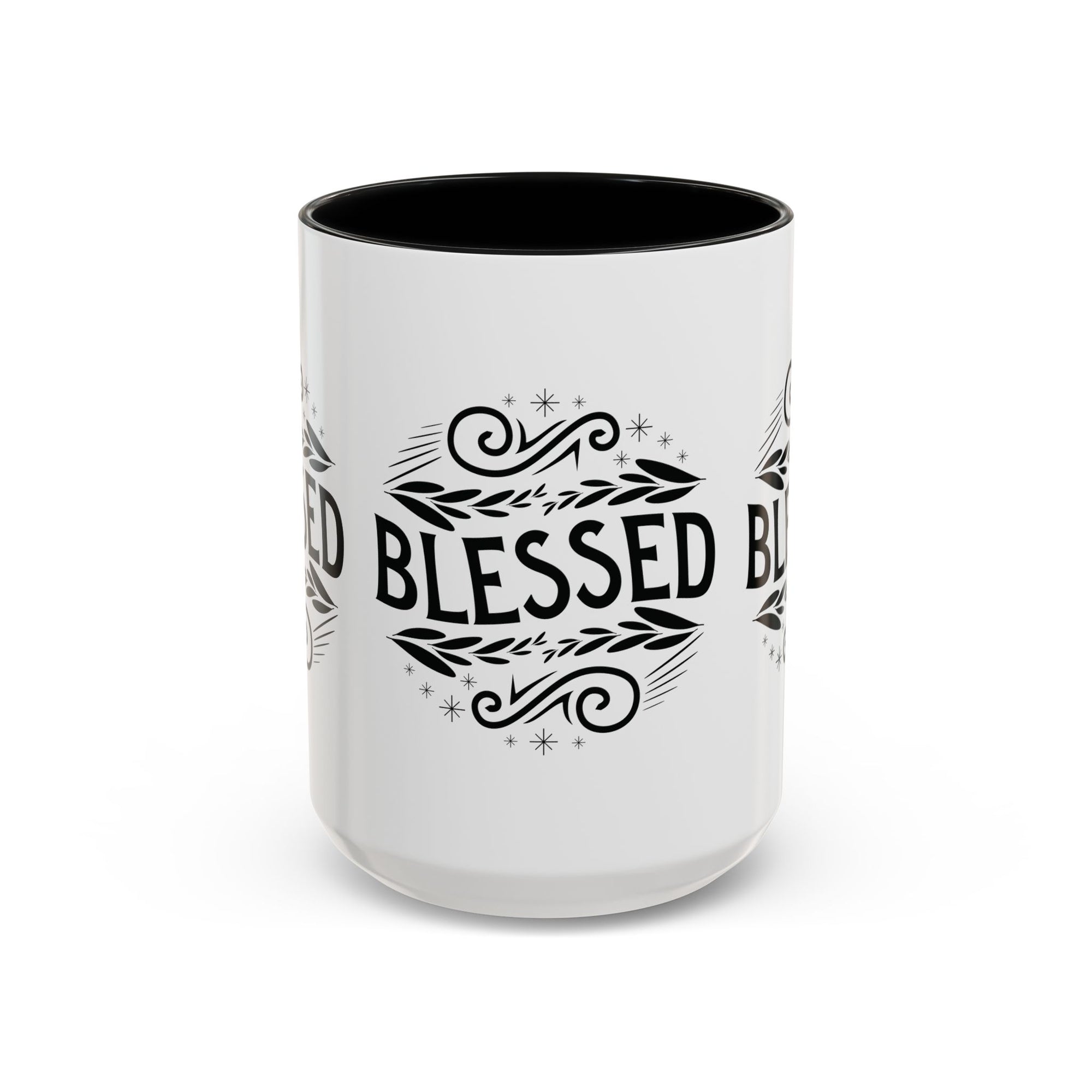 Blessed Accent Coffee Mug - Inspirational Design