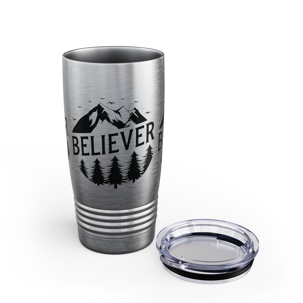 Believer Ringneck Tumbler - 20oz Inspirational Travel Mug