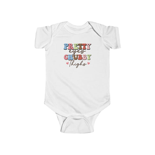 Adorable Chubby Thighs Baby Bodysuit | Cute Infant Apparel | Perfect Newborn Gift