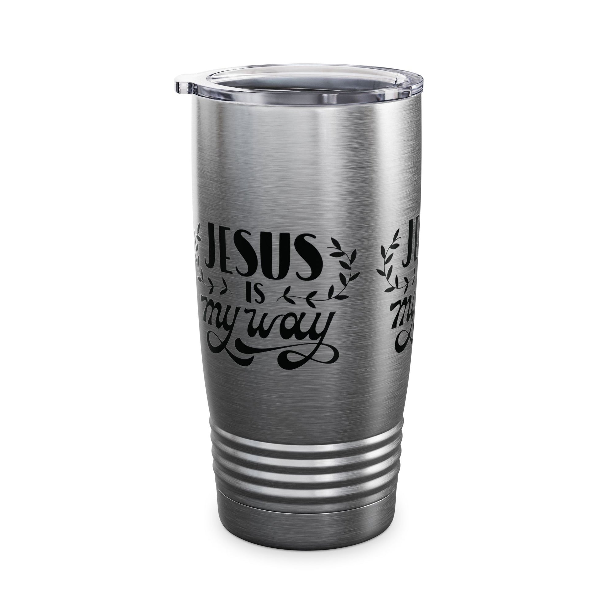 Jesus is My Way Ringneck Tumbler - 20oz Inspirational Travel Mug