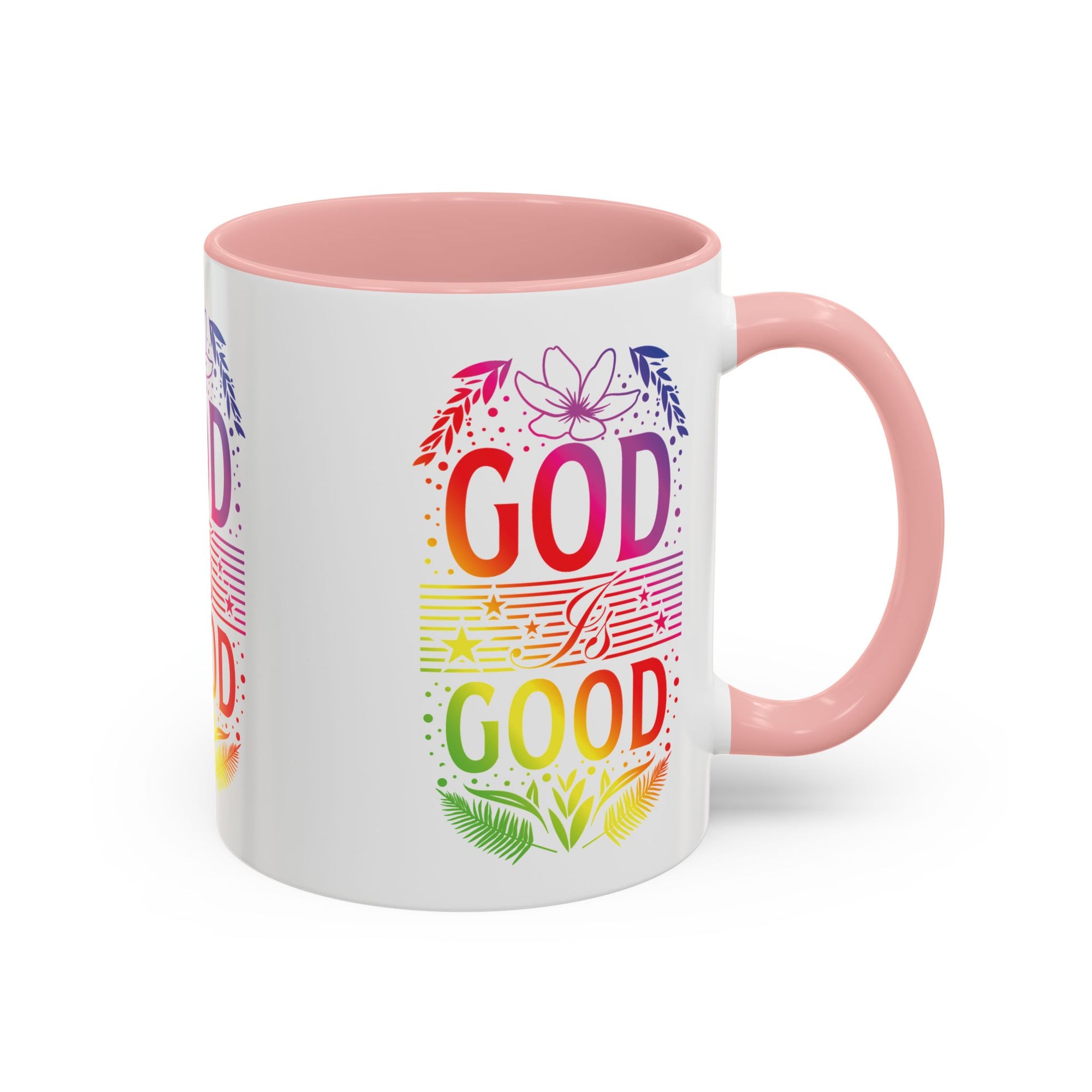 God is Good Accent Coffee Mug - Inspirational Design