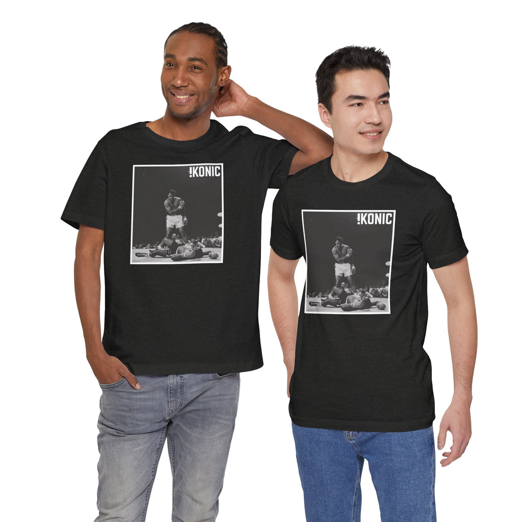 IKONIC Unisex Jersey Tee - Casual Graphic Top for Sports Fans, Everyday Wear, Gift for Him/Her, Street Style Fashion, The Boxer