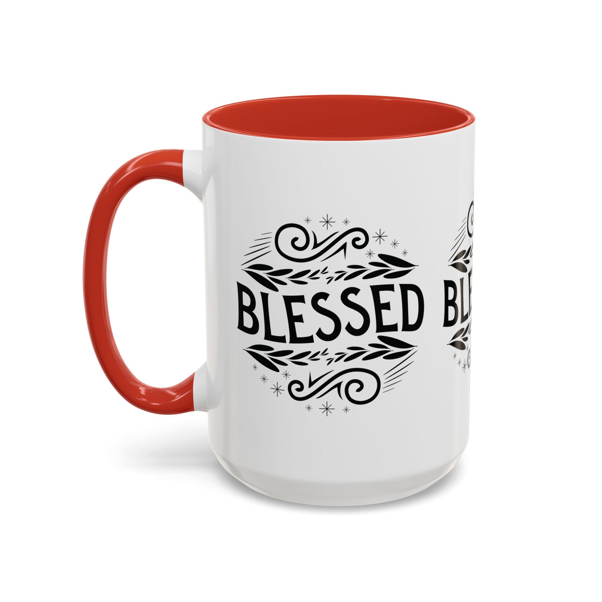 Blessed Accent Coffee Mug - Inspirational Design