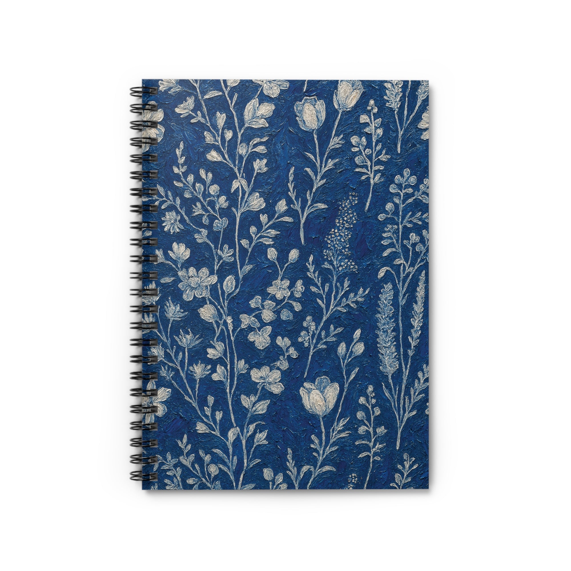 Floral Pattern Spiral Notebook - Perfect for Journaling, School Notes, Gifts, and Creativity