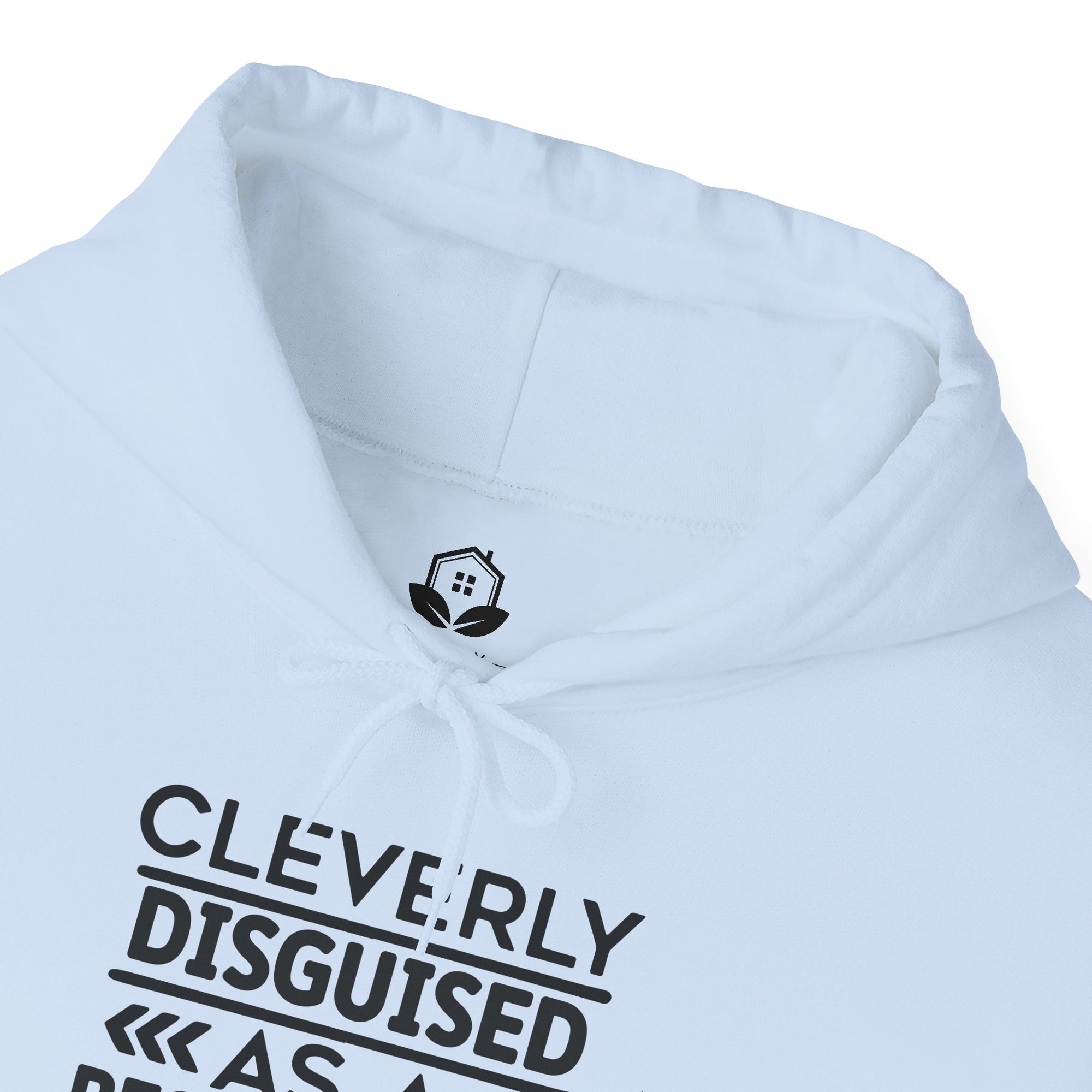 Cleverly Disguised Adult Hoodie - Unisex Heavy Blend Sweatshirt